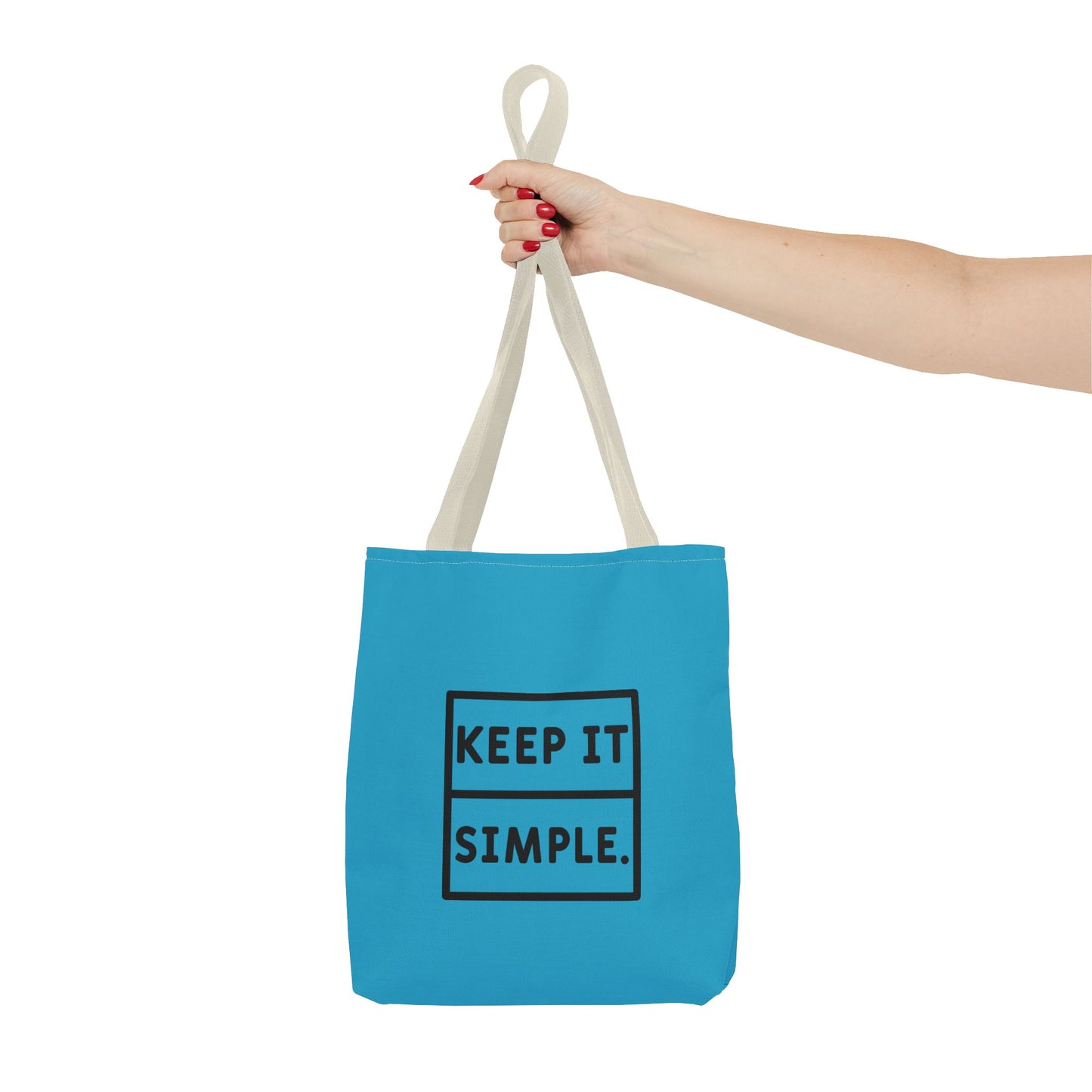 Keep It Simple Tote Bag (AOP)