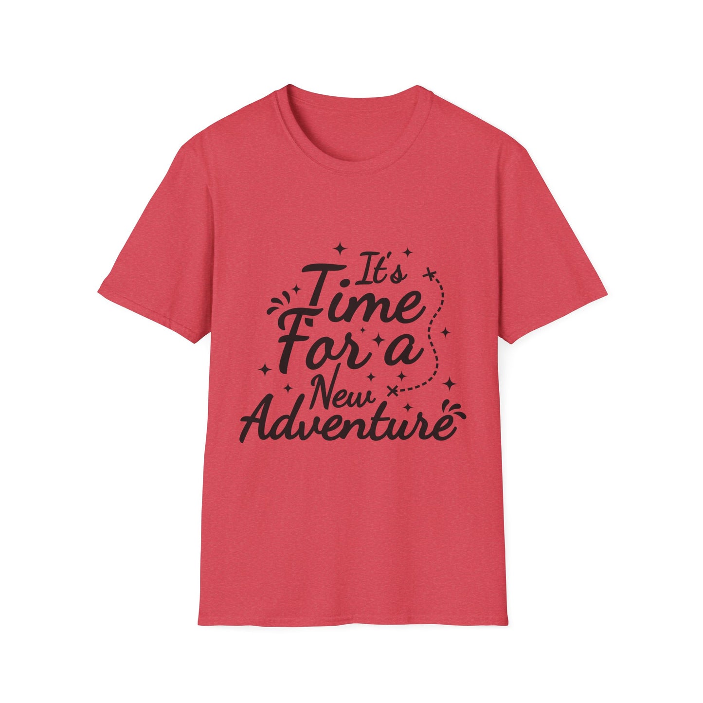 It's Time for a New Adventure Unisex Softstyle T-Shirt
