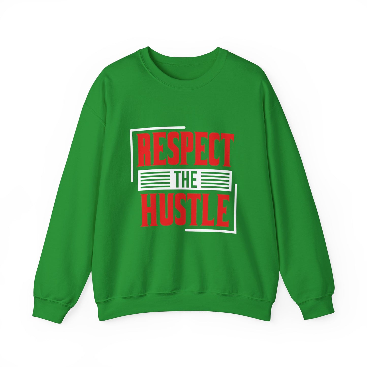 Respect The Hustle Unisex Heavy Blend™ Crewneck Sweatshirt