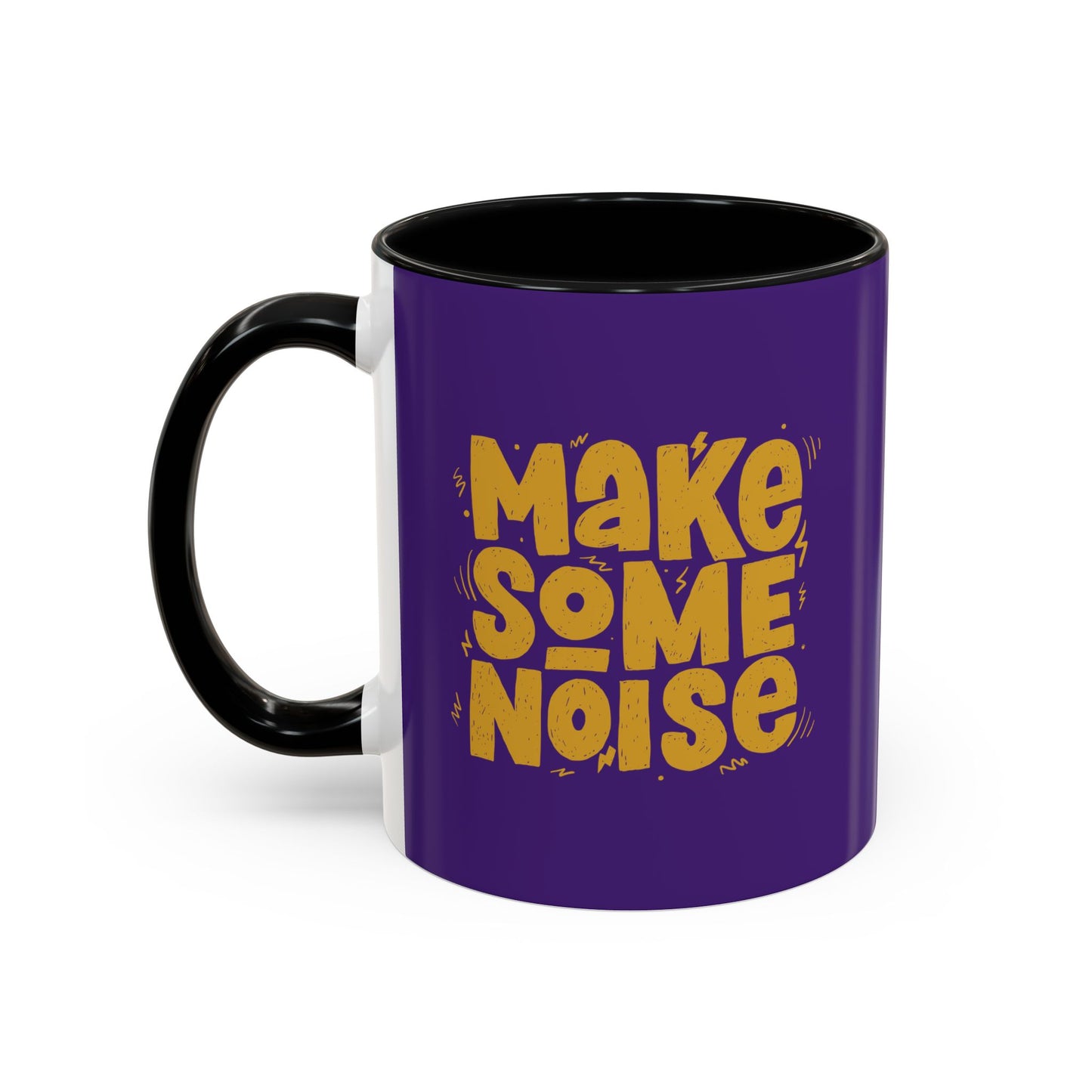 Make Some Noise Accent Coffee Mug (11, 15oz)