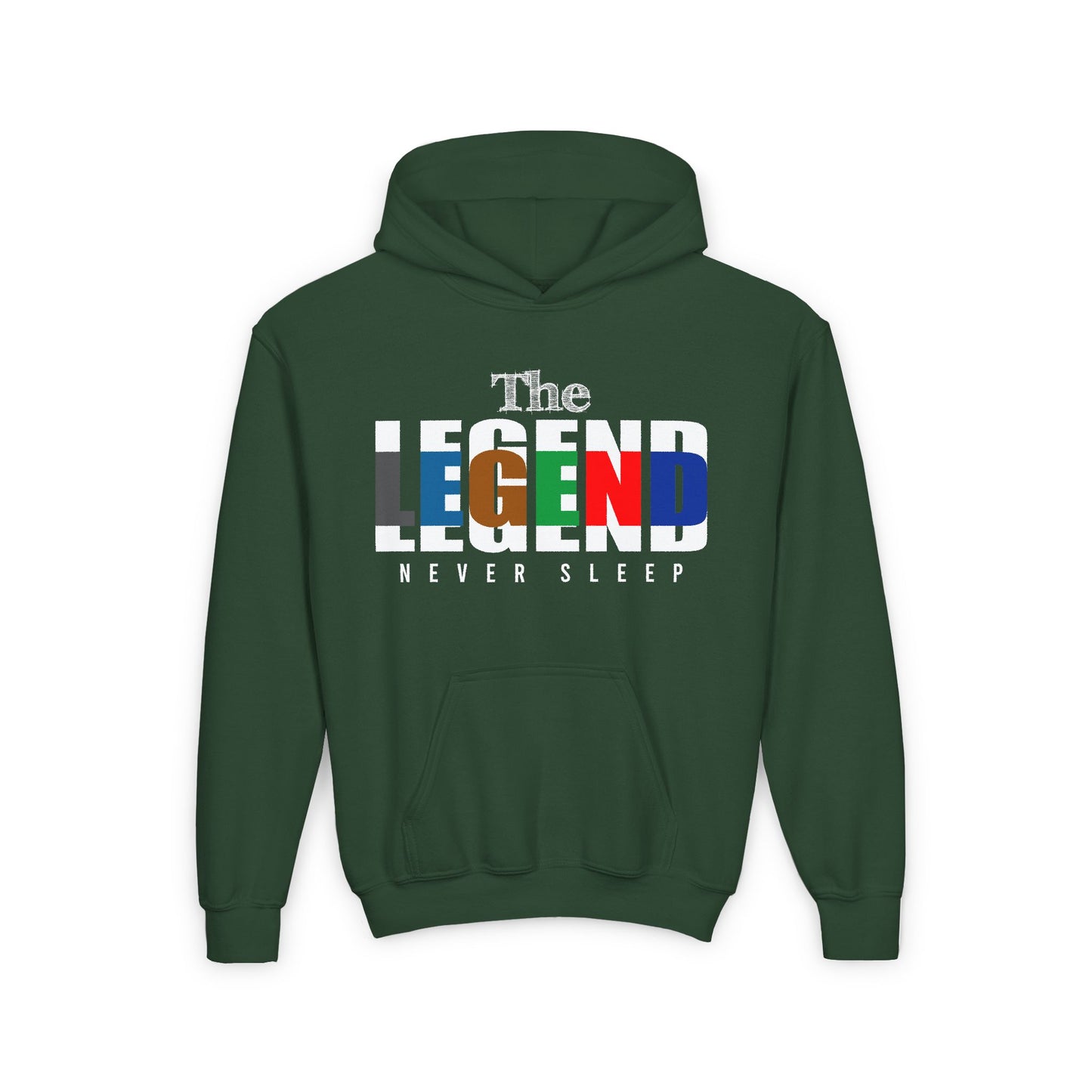 The Legend Youth Heavy Blend Hooded Sweatshirt