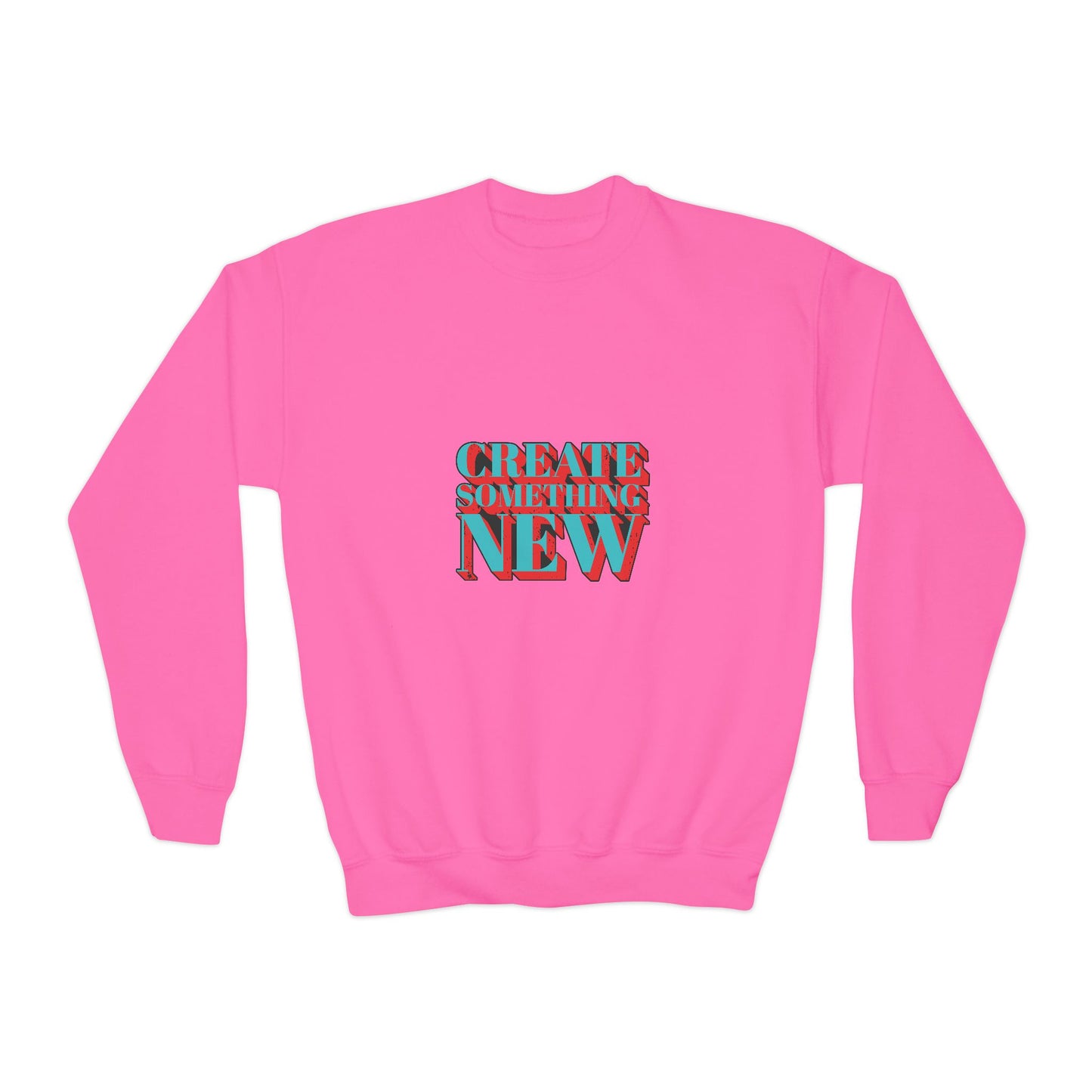 Create Something New Youth Crewneck Sweatshirt