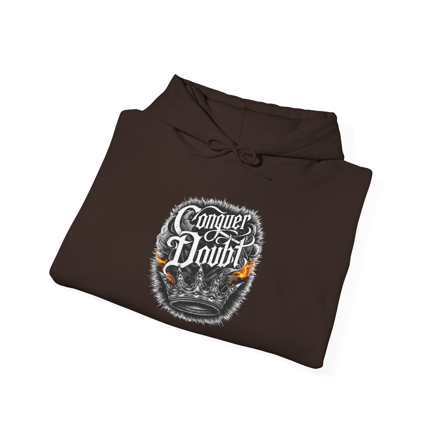 Conguer Doubt Unisex Heavy Blend™ Hooded Sweatshirt