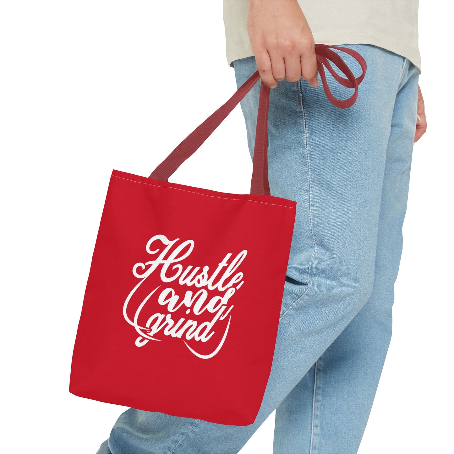 Hustle And Grind Tote Bag (AOP)