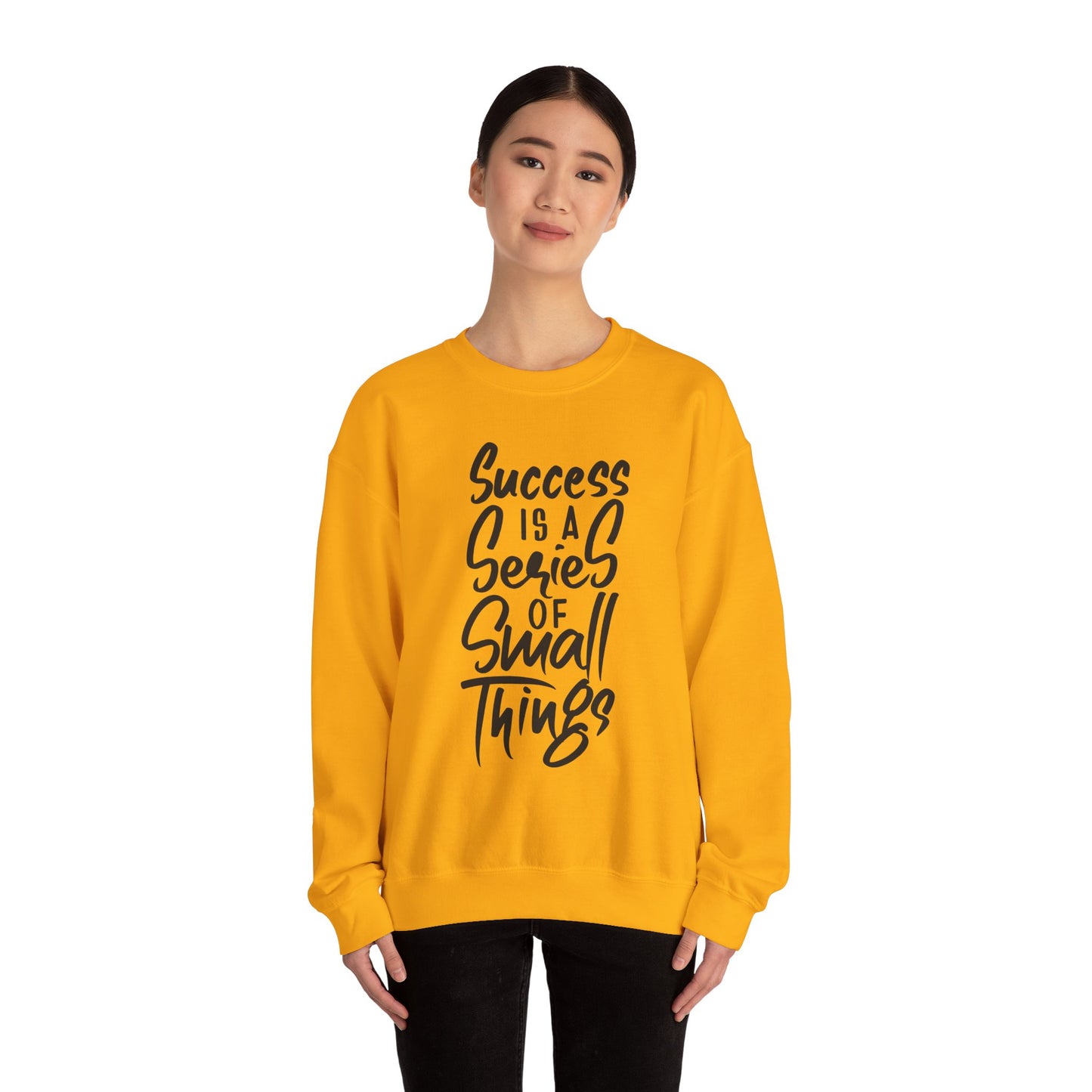Success Is A Series Of Small Things Unisex Heavy Blend™ Crewneck Sweatshirt