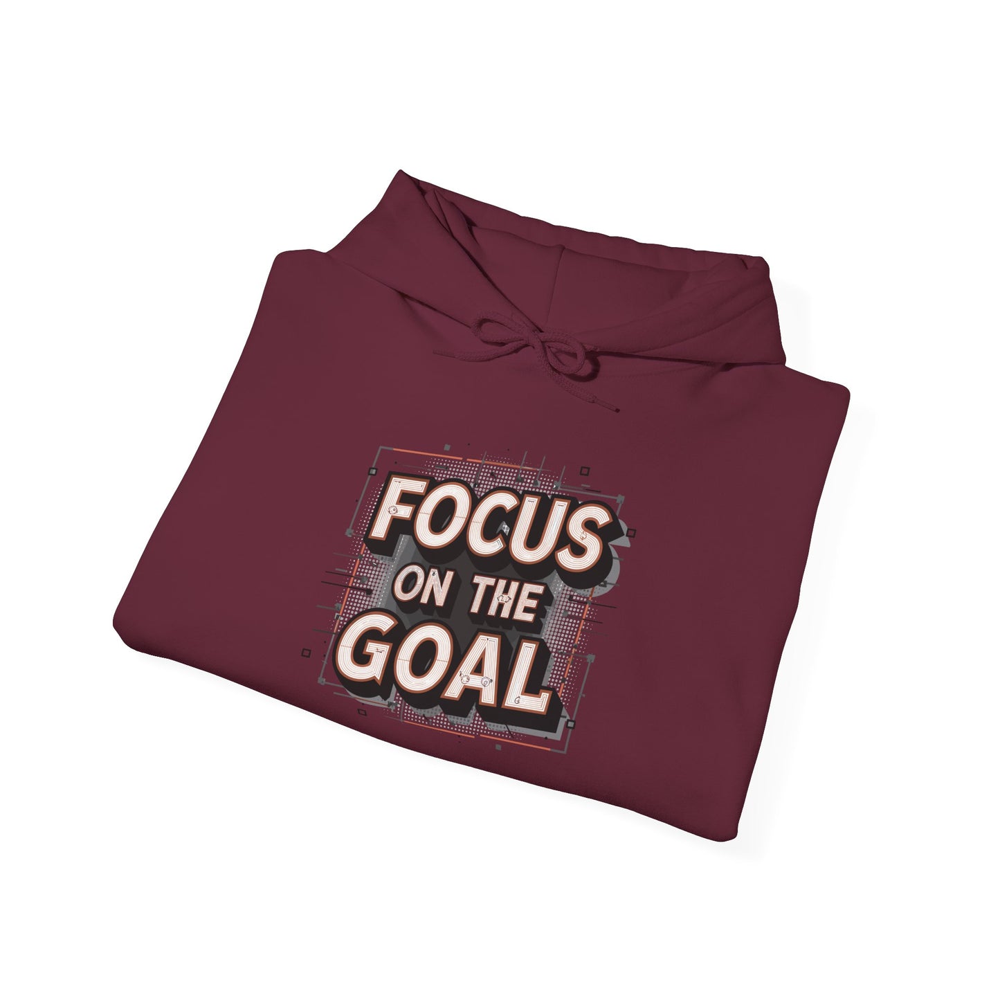 Focus On The Goal Unisex Heavy Blend™ Hooded Sweatshirt