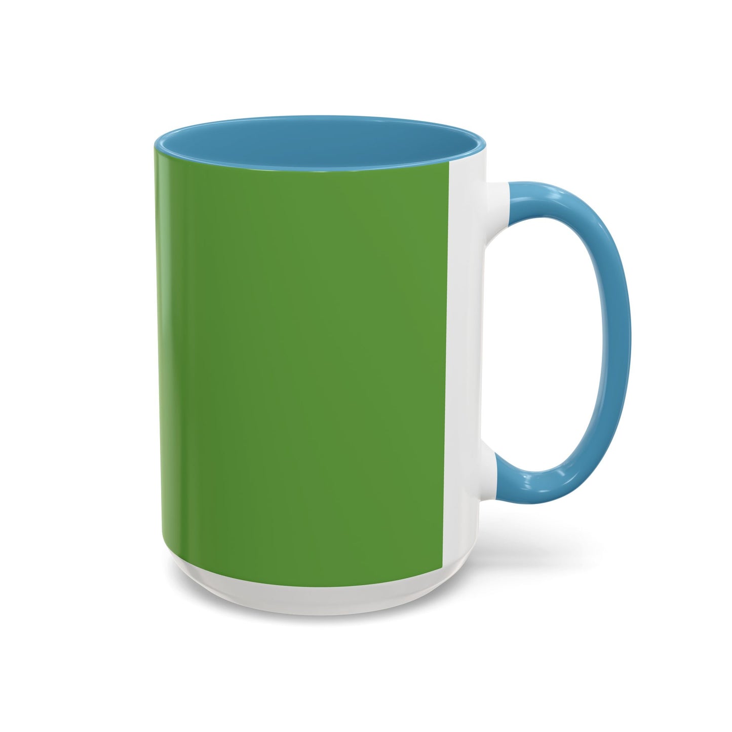 You Have To Believe It Before You See It Accent Coffee Mug (11, 15oz)