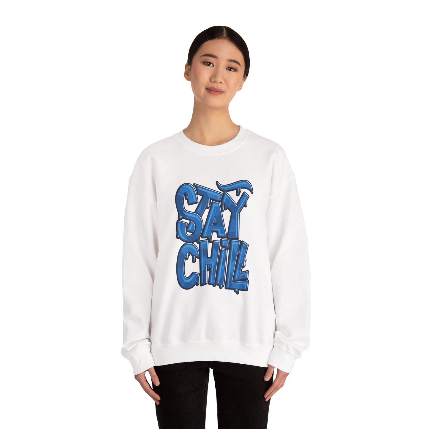 Stay Chill Unisex Heavy Blend™ Crewneck Sweatshirt