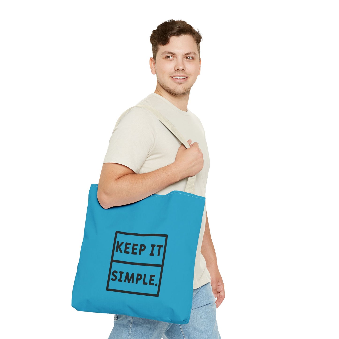 Keep It Simple Tote Bag (AOP)