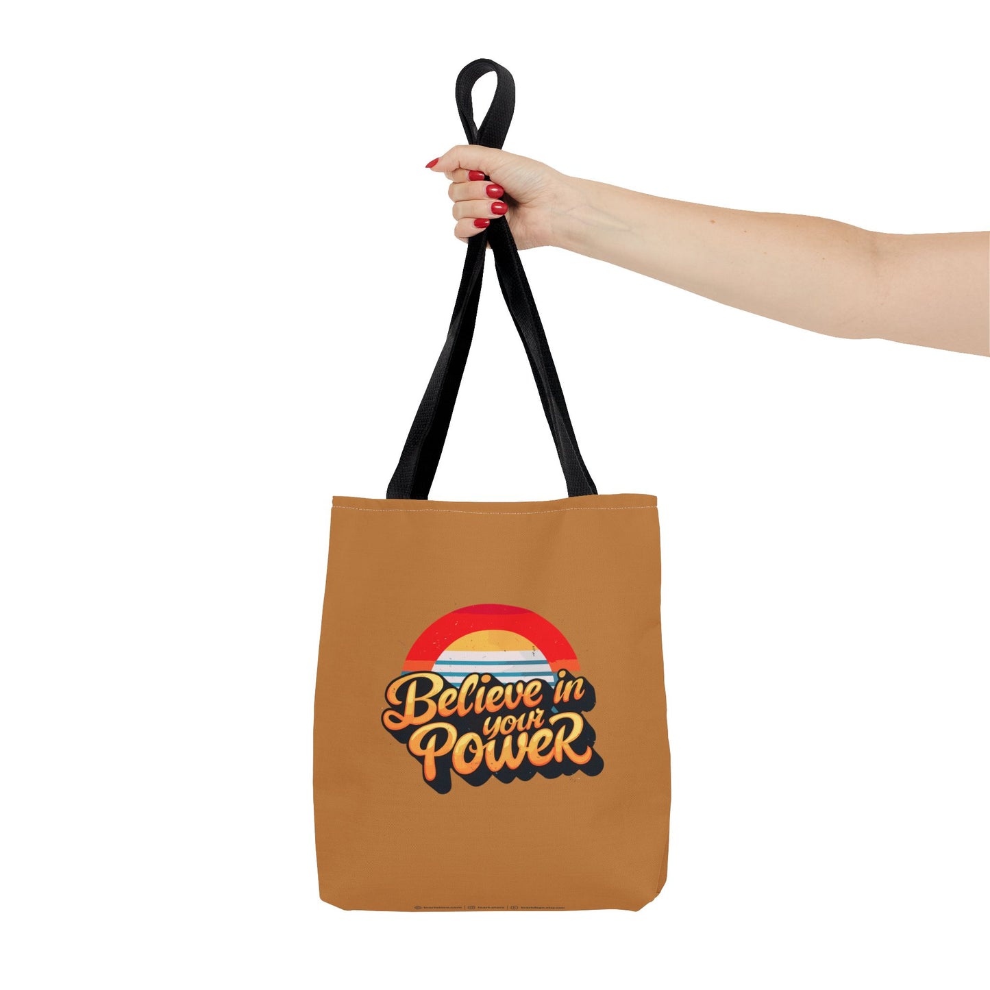 Believe In Your Power Tote Bag (AOP)