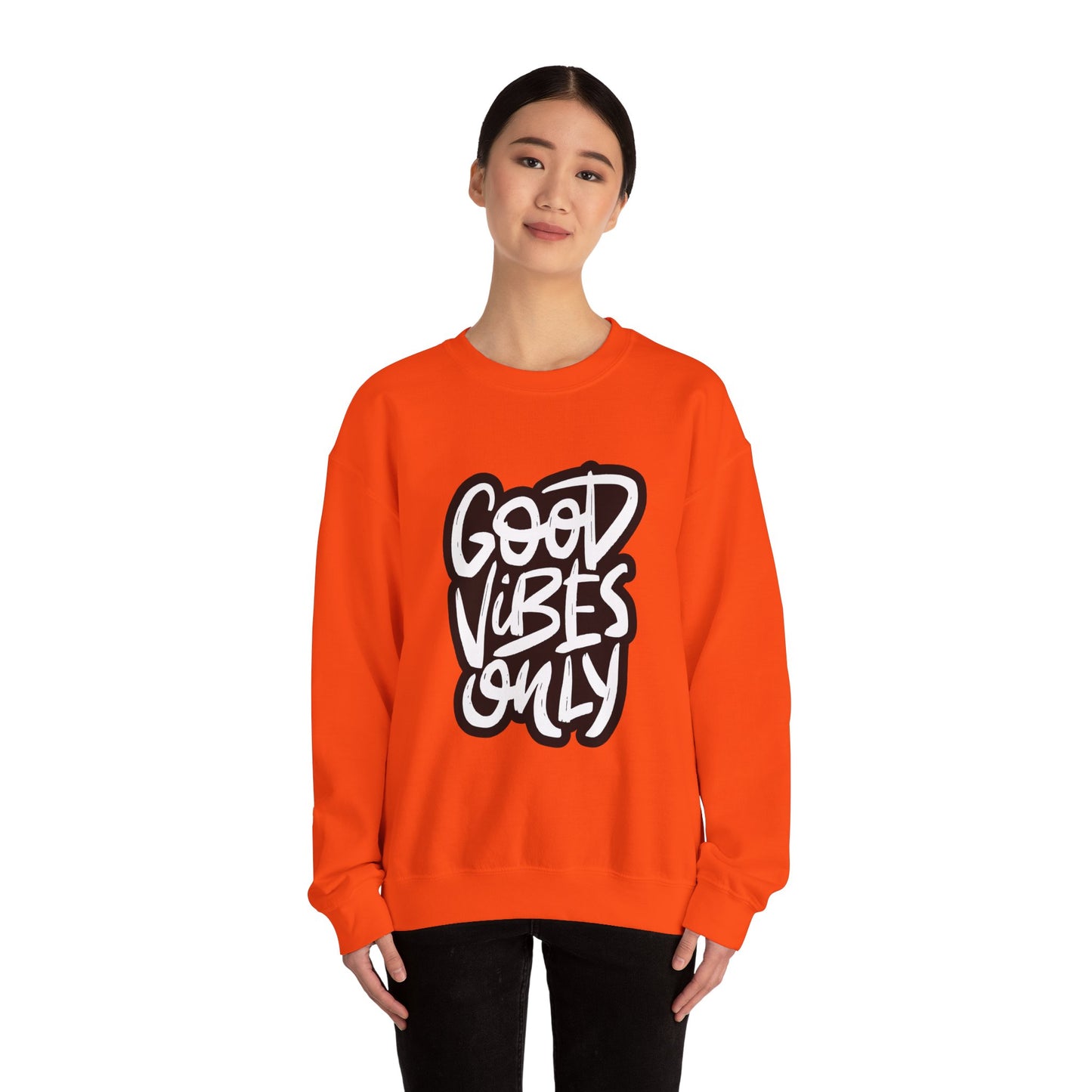 Good Vibes Only Unisex Heavy Blend™ Crewneck Sweatshirt
