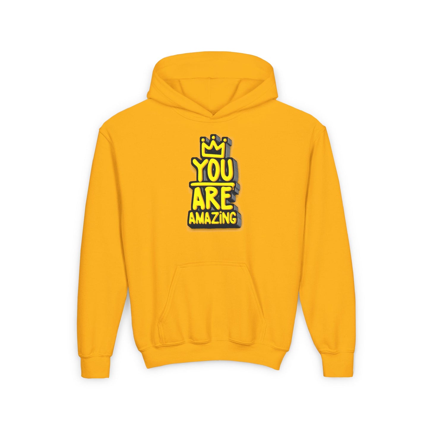 You Are Amazing Youth Heavy Blend Hooded Sweatshirt