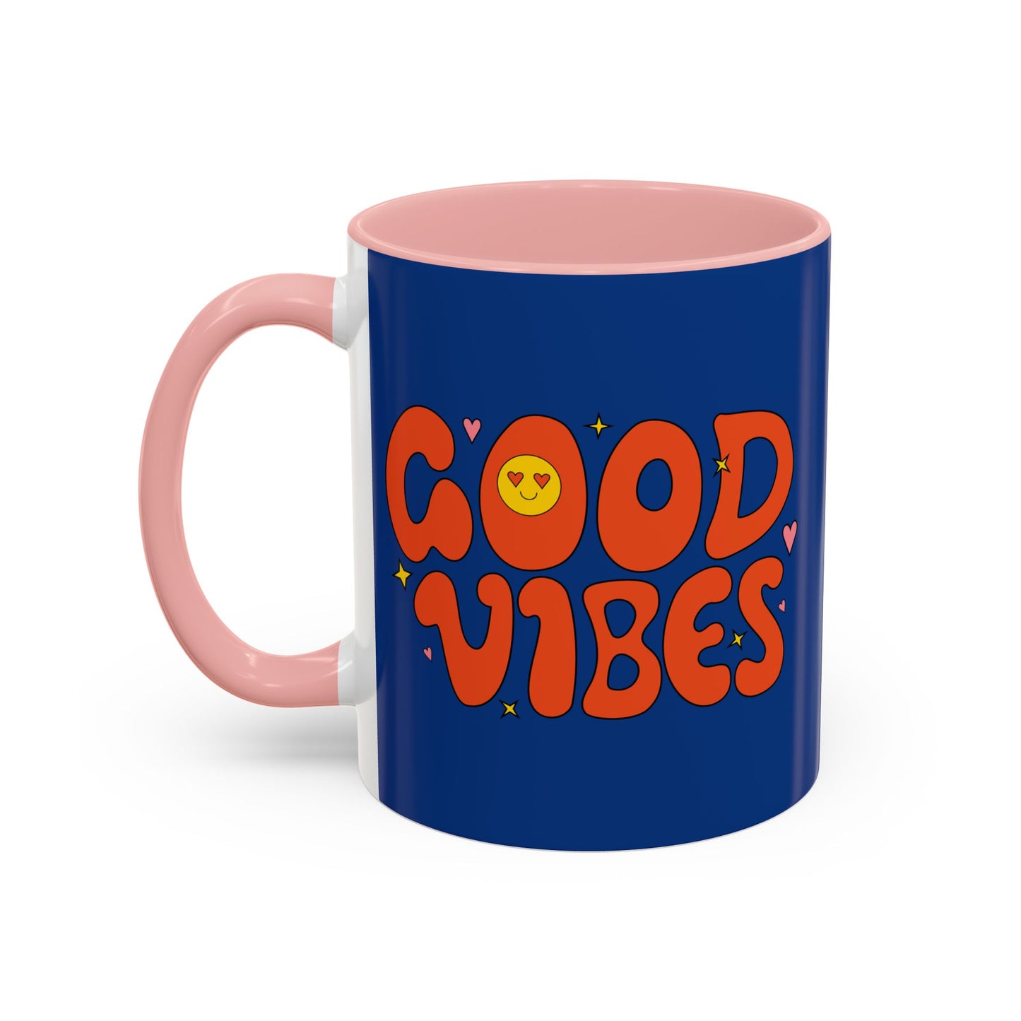 Good Vibes Accent Coffee Mug (11, 15oz)