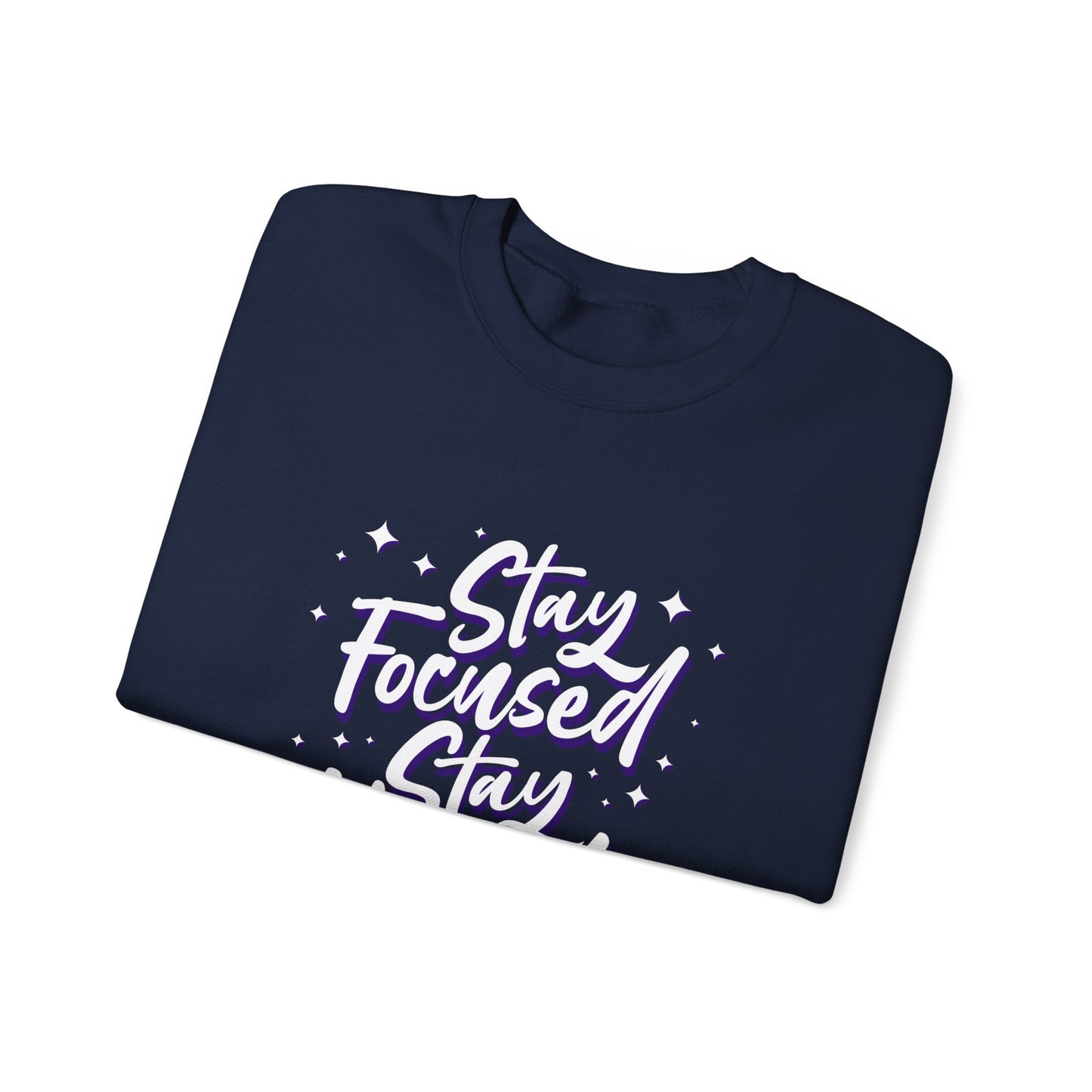 Stay Focused Stay Humble Unisex Heavy Blend™ Crewneck Sweatshirt