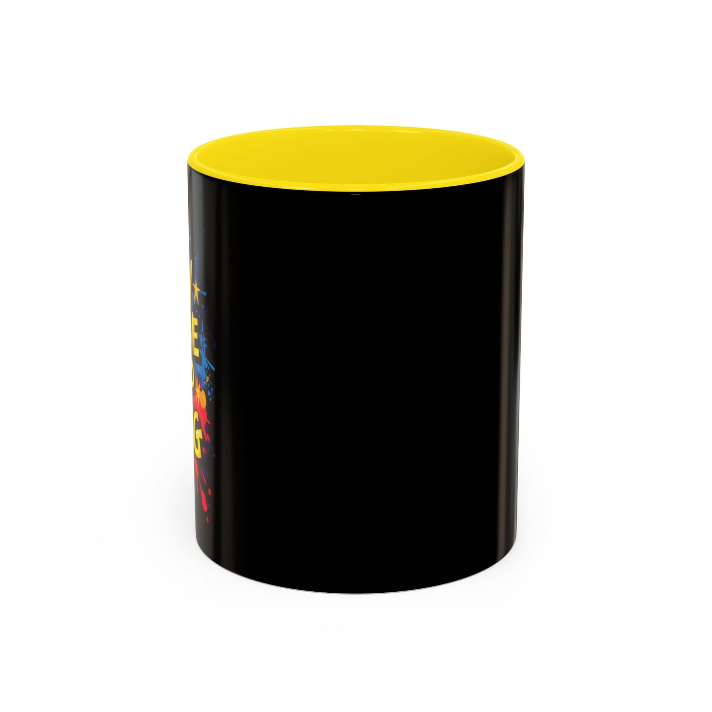 Stay Positive Keep Going Accent Coffee Mug (11, 15oz)