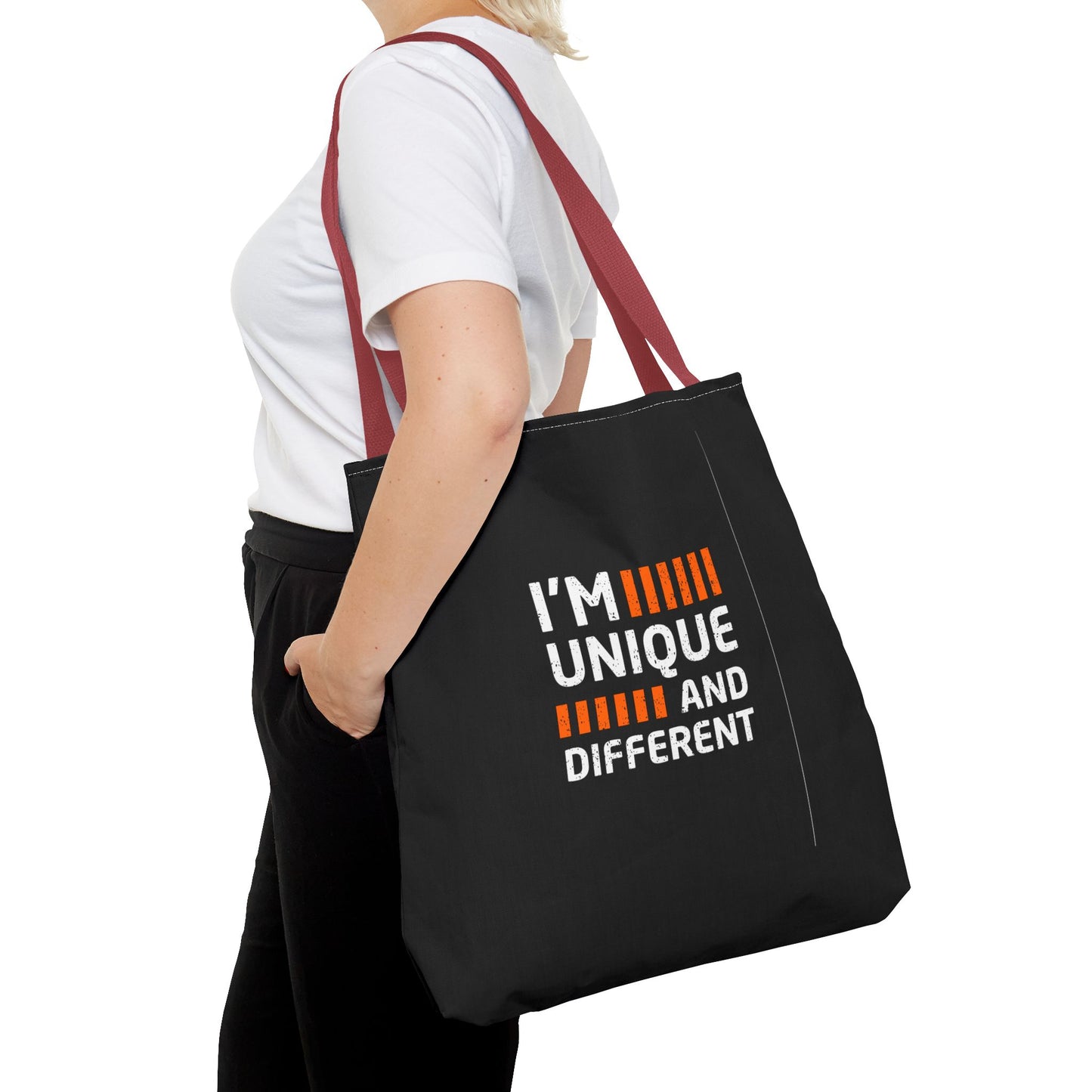 I'm Unique And Different Tote Bag (AOP)