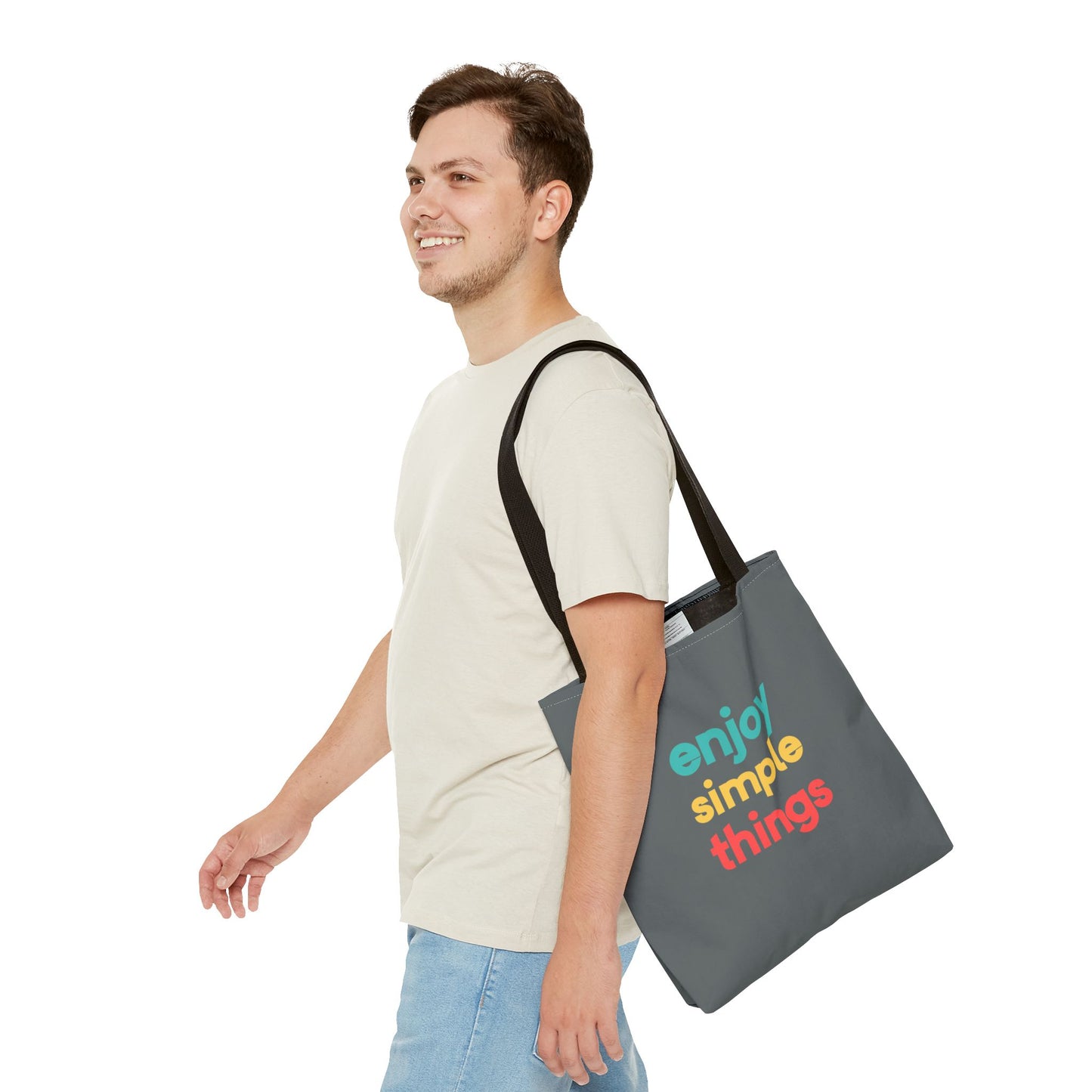 Enjoy Simple Things Tote Bag (AOP)