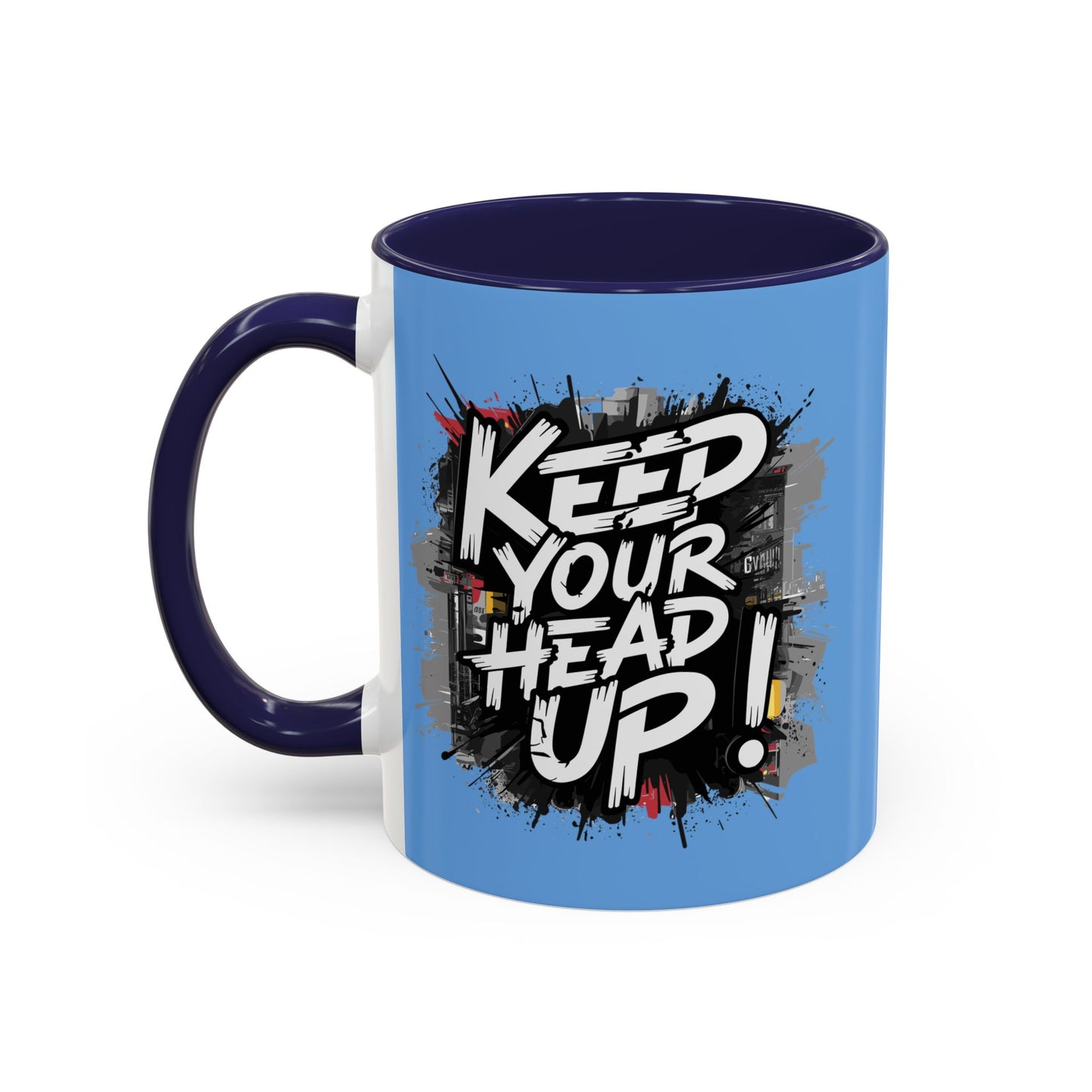 Keep Your Head Up! Accent Coffee Mug (11, 15oz)