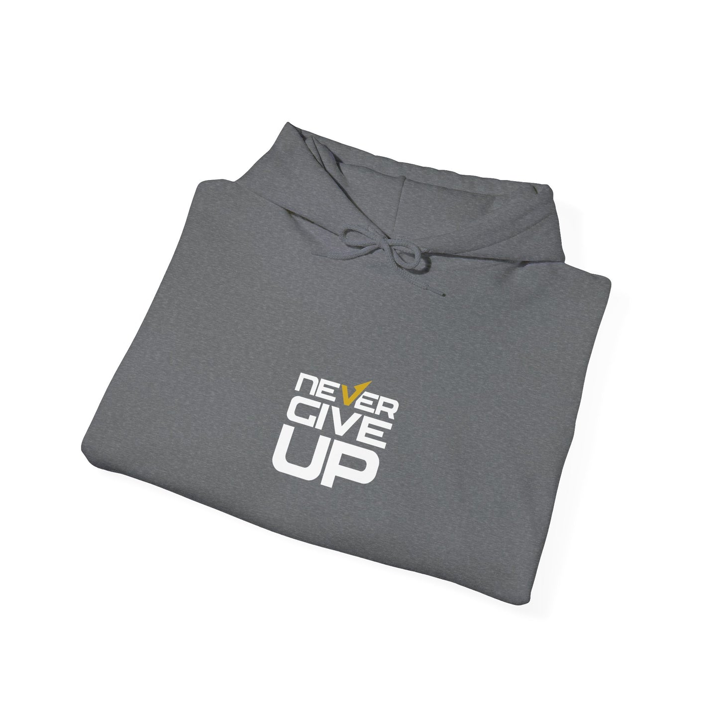 Never Give Up Unisex Heavy Blend™ Hooded Sweatshirt