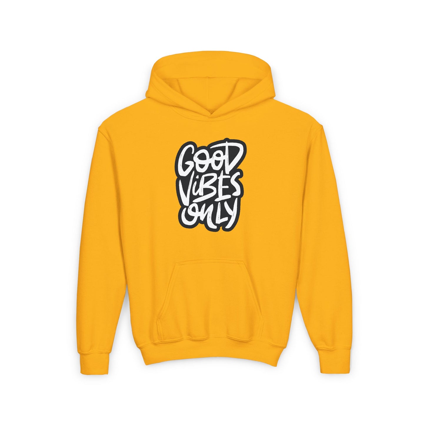 Good Vibes Only Youth Heavy Blend Hooded Sweatshirt