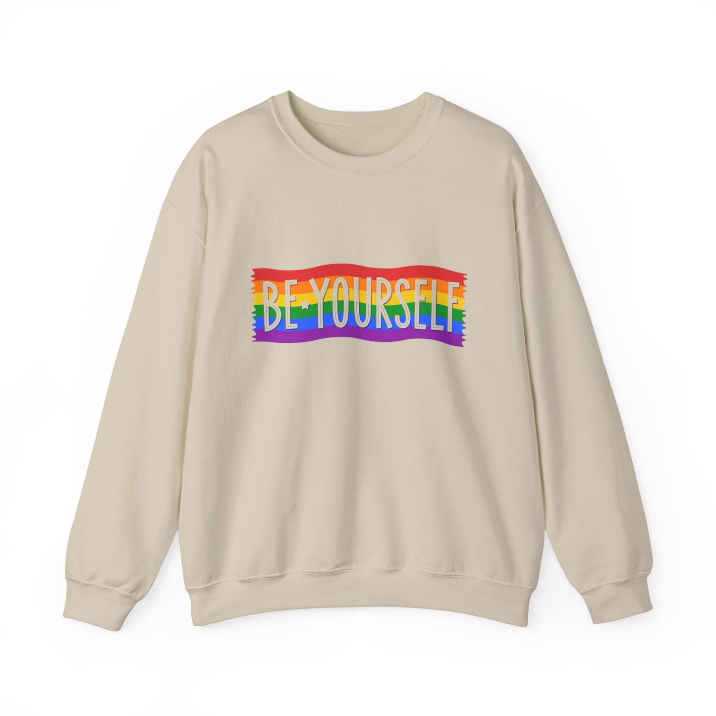 Be Yourself Unisex Heavy Blend™ Crewneck Sweatshirt