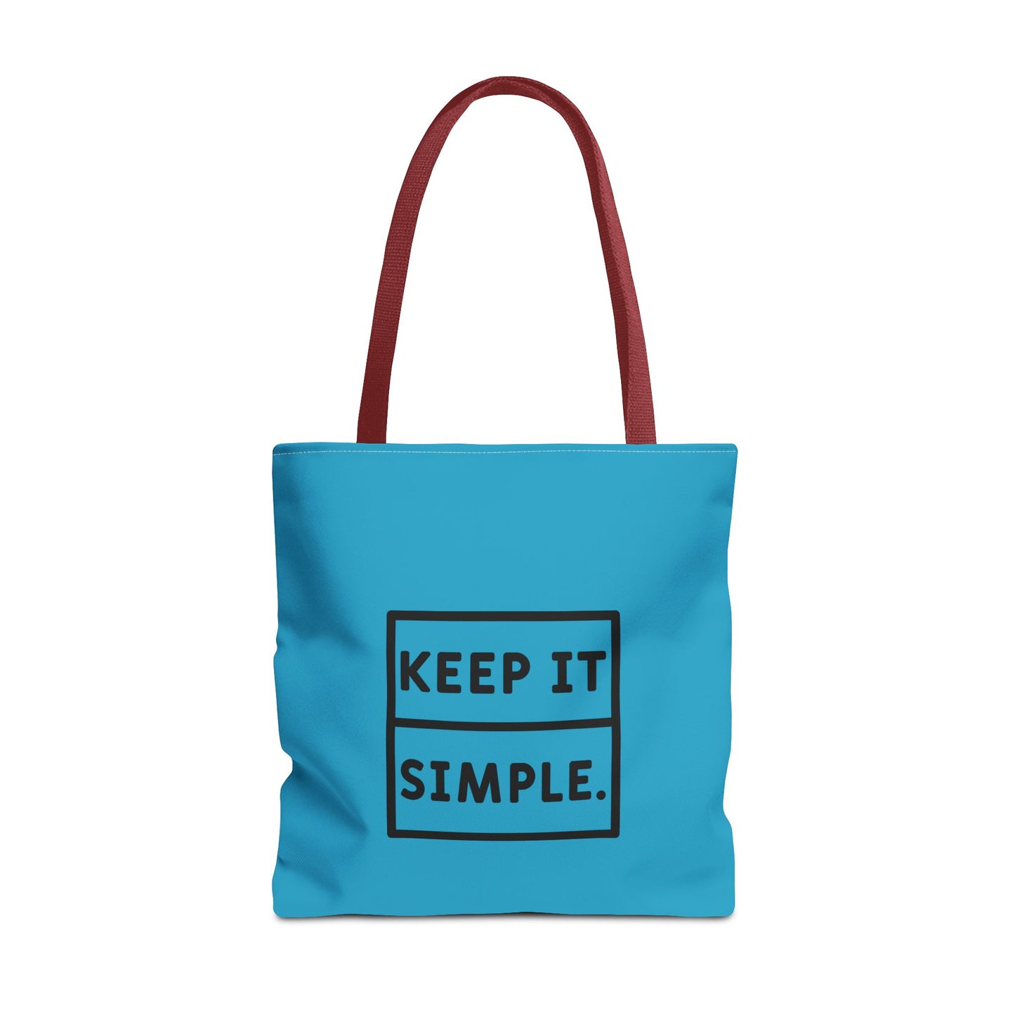 Keep It Simple Tote Bag (AOP)
