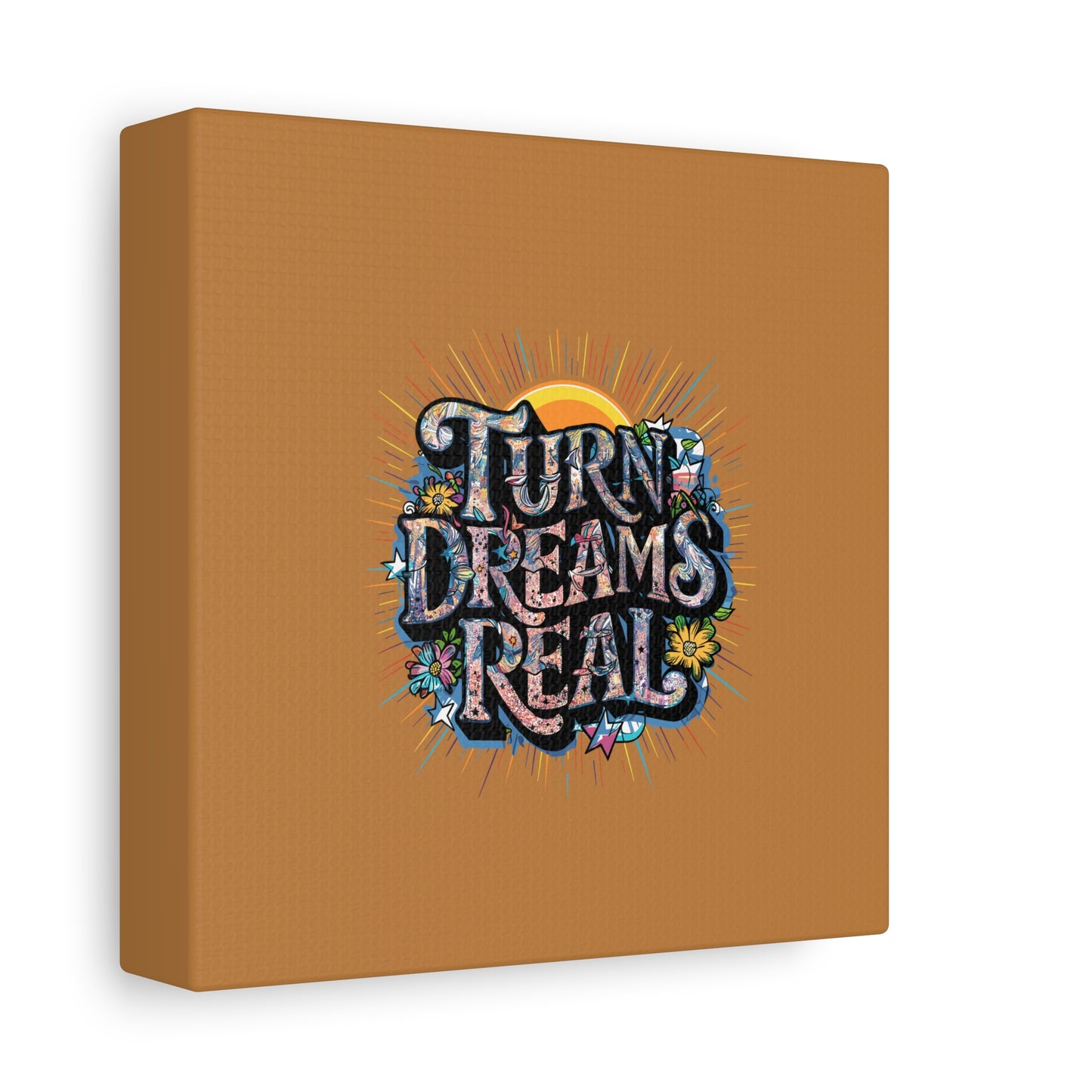 Turns Dreams Real Matte Canvas, Stretched, 1.25"