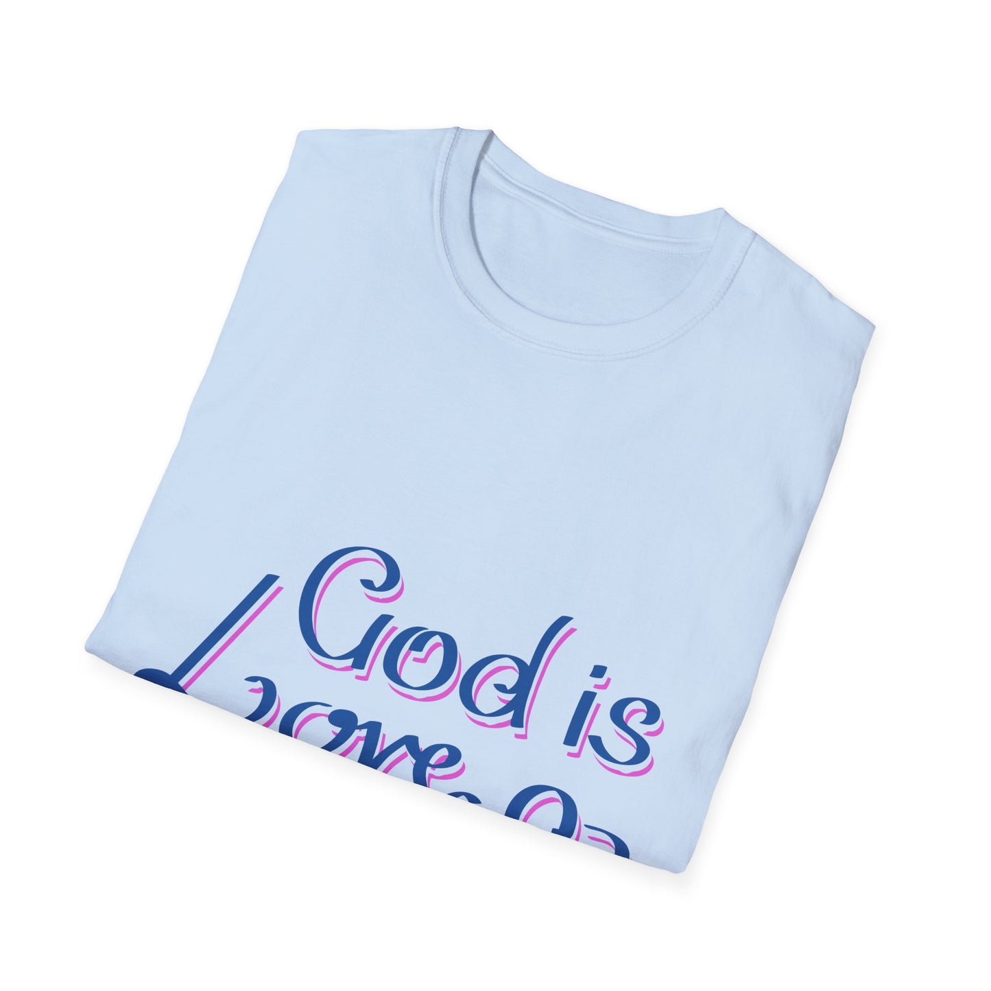 God is Love Unisex Softstyle T-Shirt