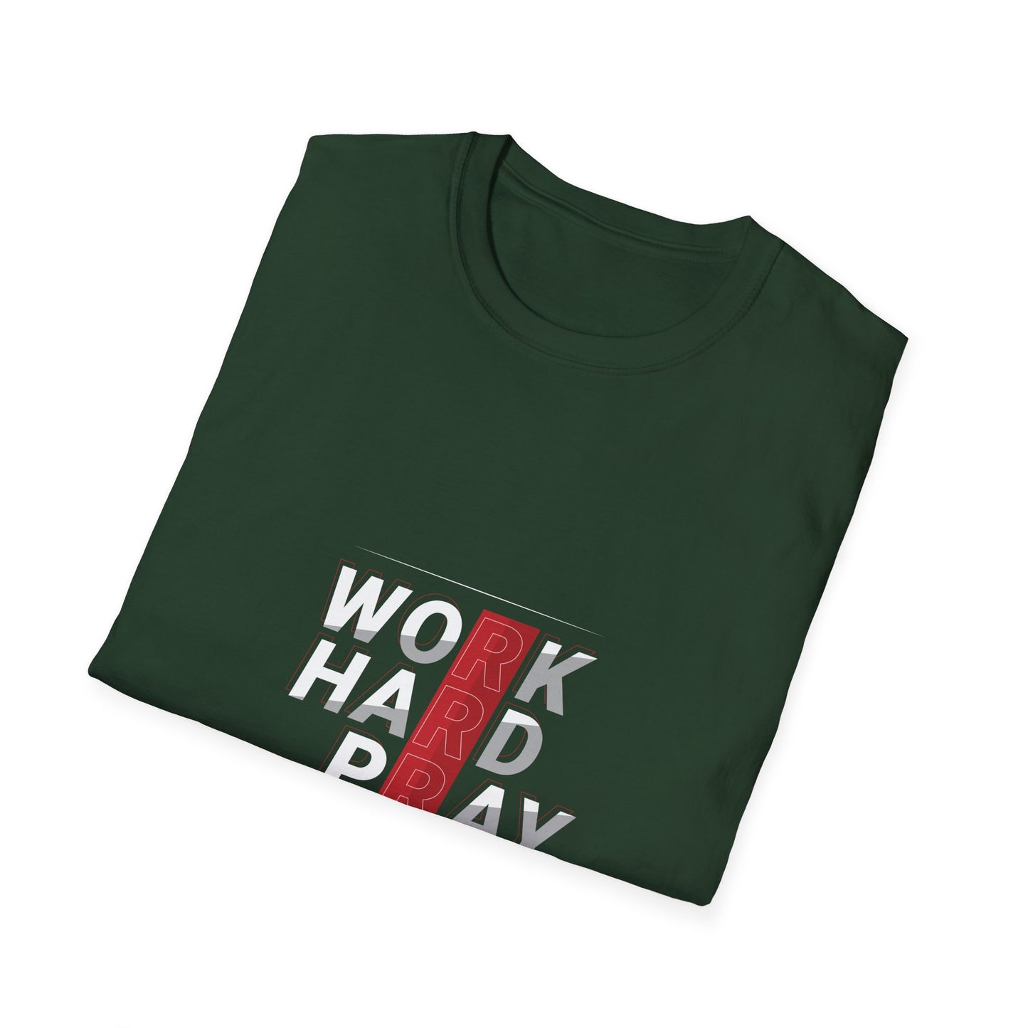 Work Hard Pray Hard Unisex Softstyle T-Shirt