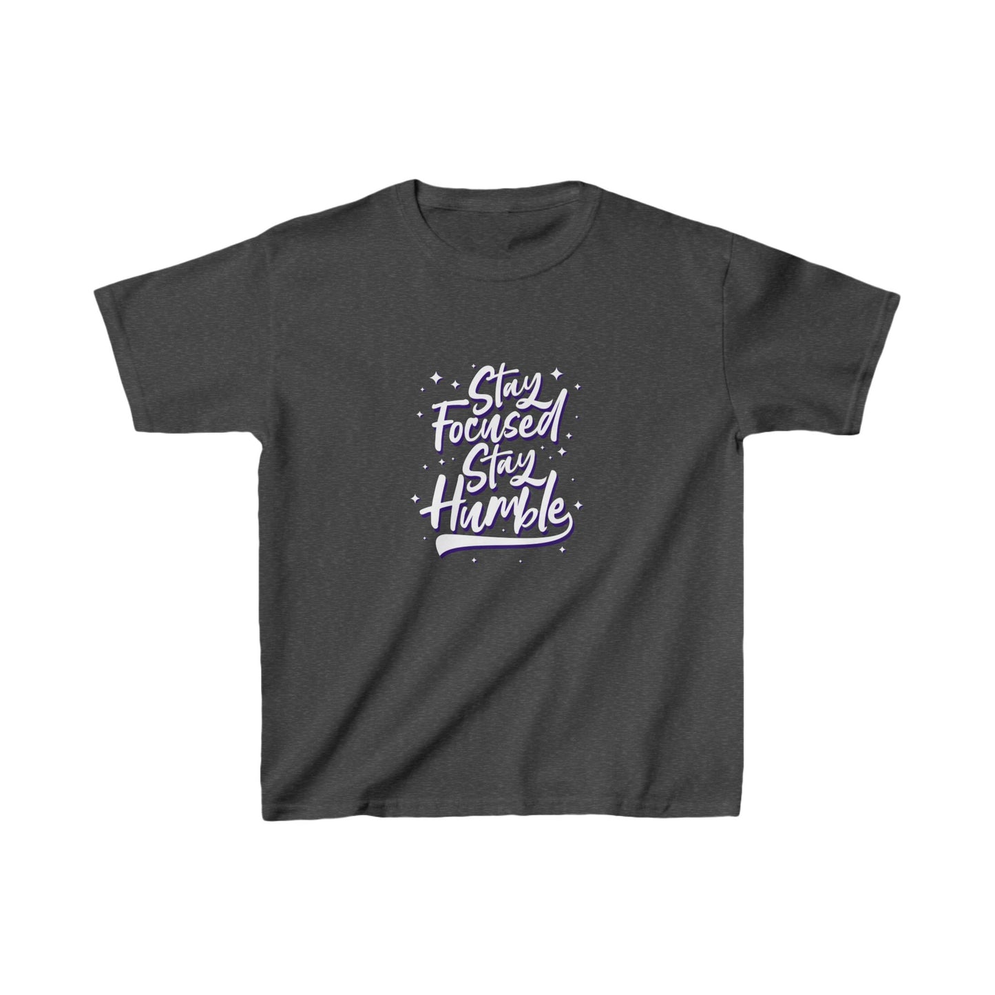 Stay Focused Stay Humble Kids Heavy Cotton™ Tee