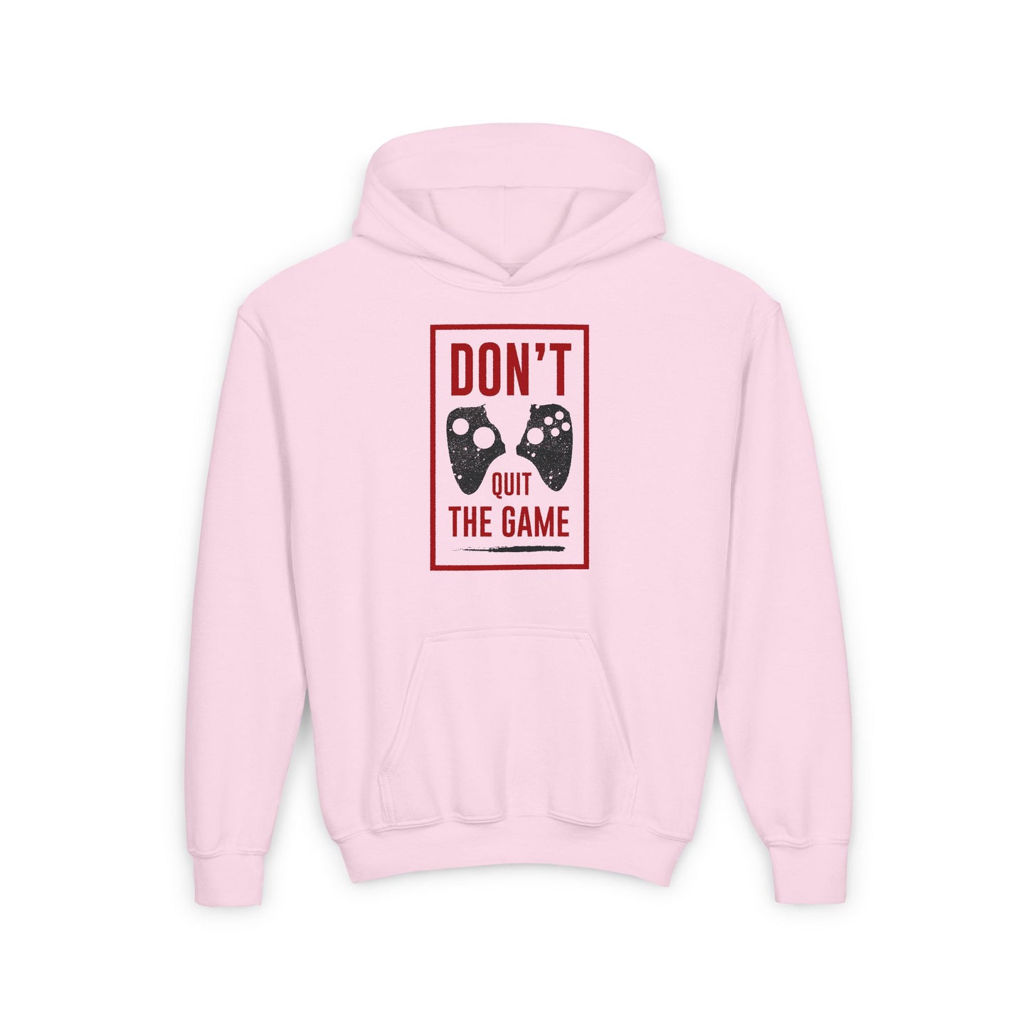 Don't Quit The Game Youth Heavy Blend Hooded Sweatshirt