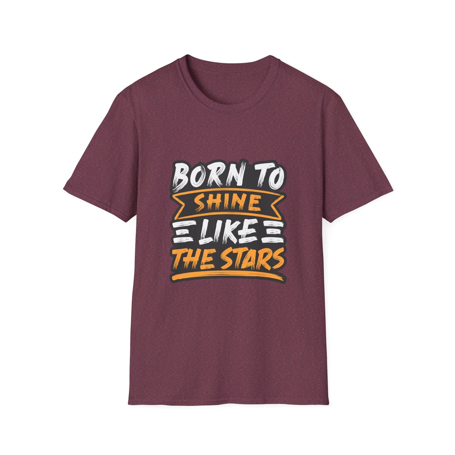 Born To Shine Like The Stars Unisex Softstyle T-Shirt