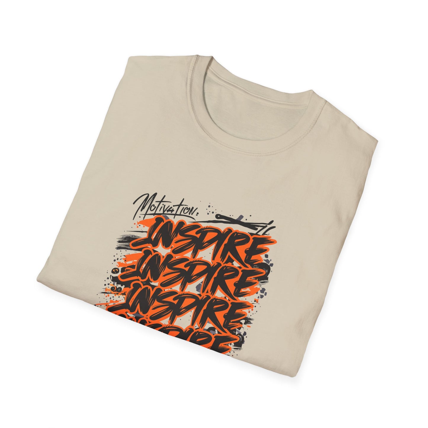 Motivation Inspire Motivation Unisex Softstyle T-Shirt