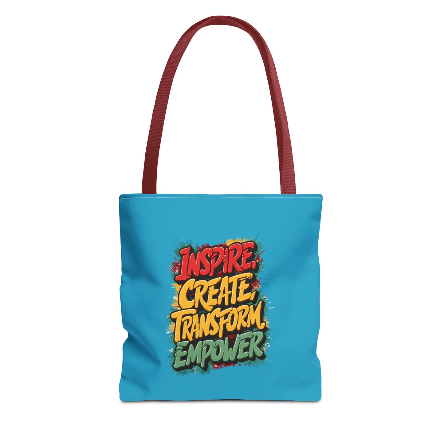 Inspire Create Transform Empower Tote Bag (AOP)