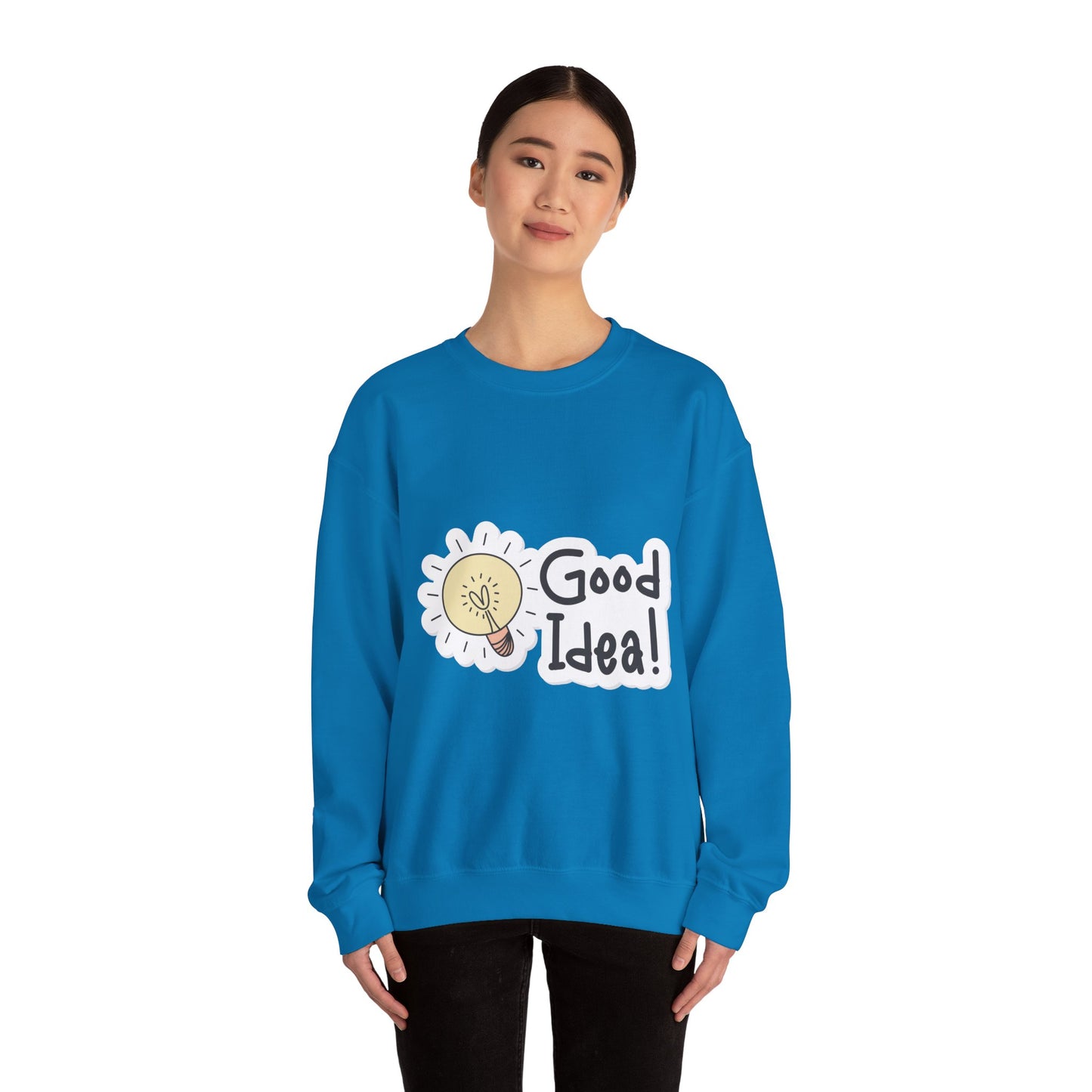 Good Idea Unisex Heavy Blend™ Crewneck Sweatshirt