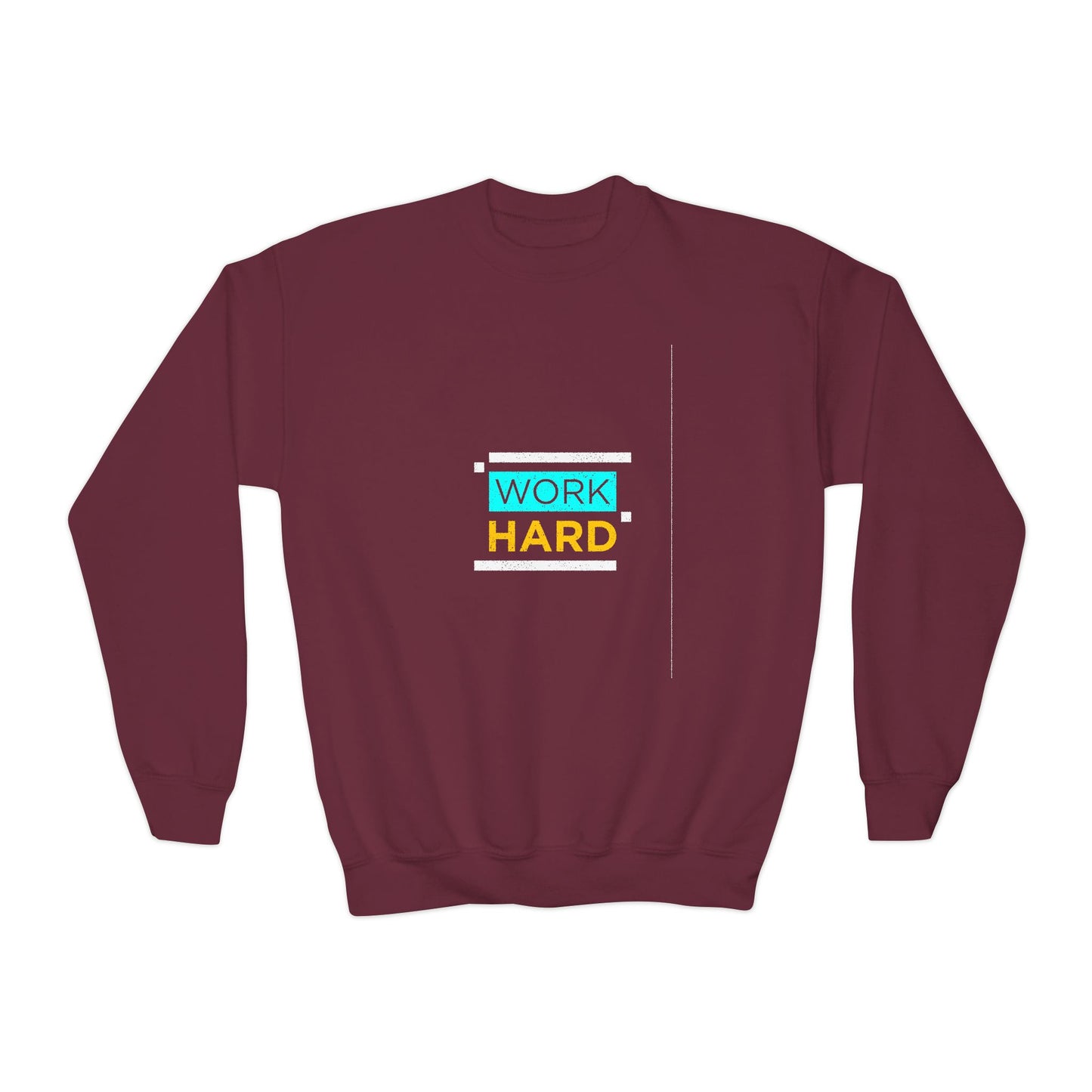 Work Hard Youth Crewneck Sweatshirt