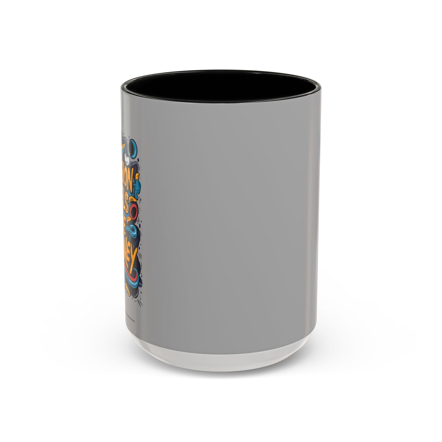 Passion Fuels The Journey Accent Coffee Mug (11, 15oz)