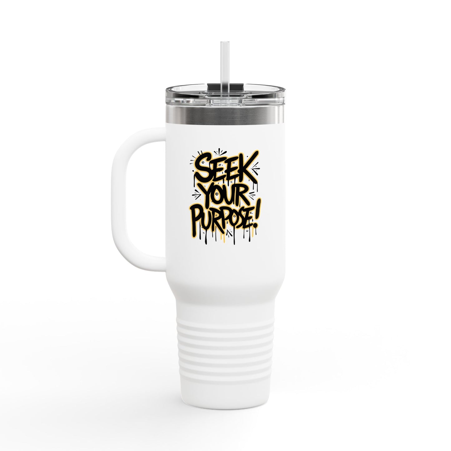 Seek Your Purpose! Insulated Travel Mug, 40oz