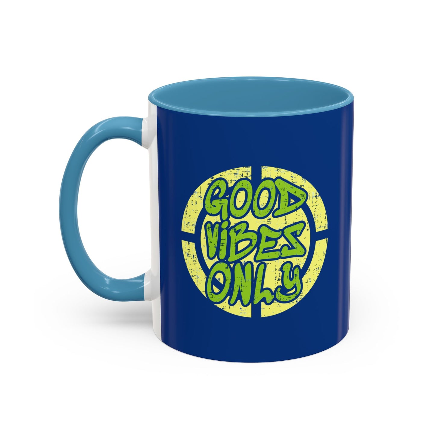 Good Vibes Only Accent Coffee Mug (11, 15oz)