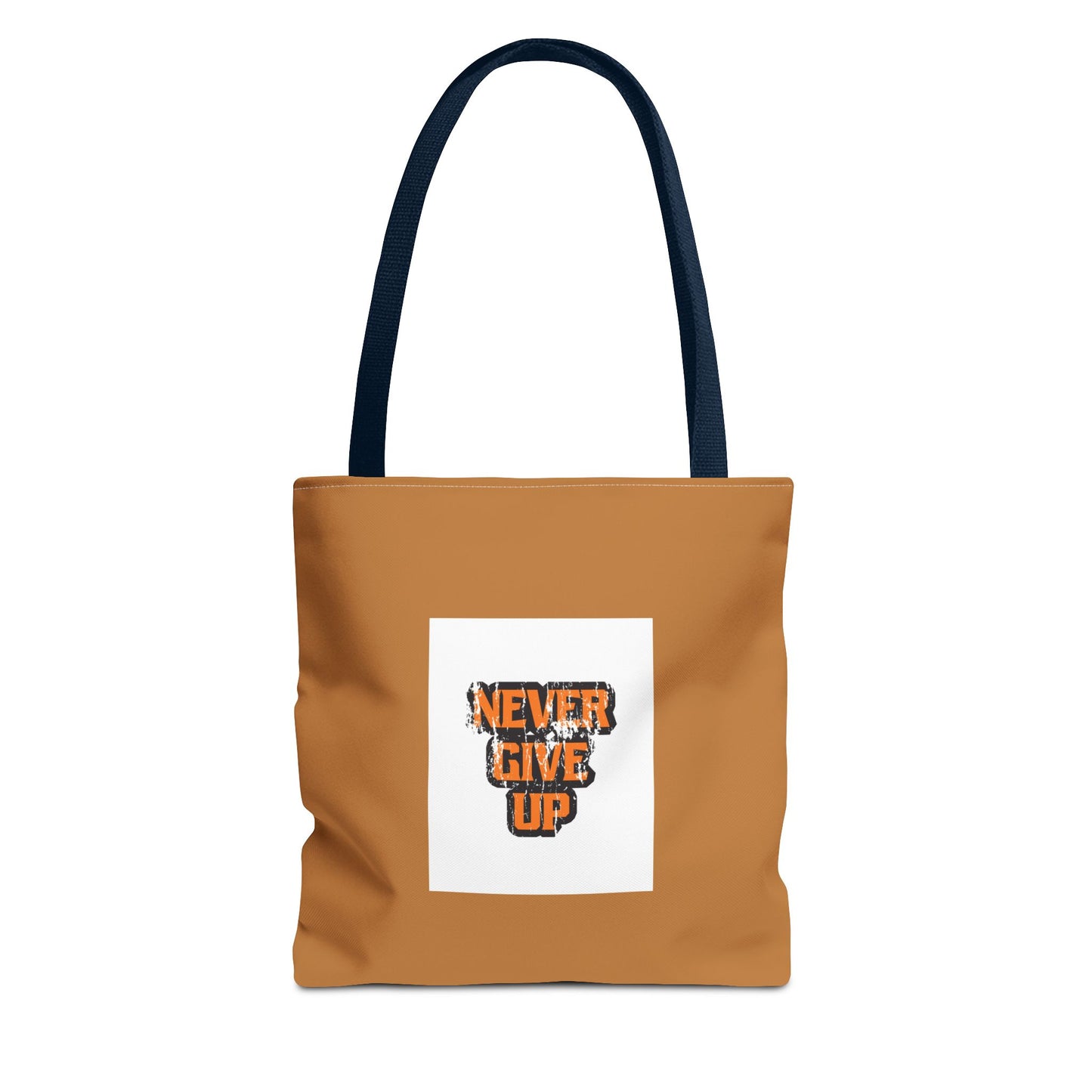 Never Give Up Tote Bag (AOP)