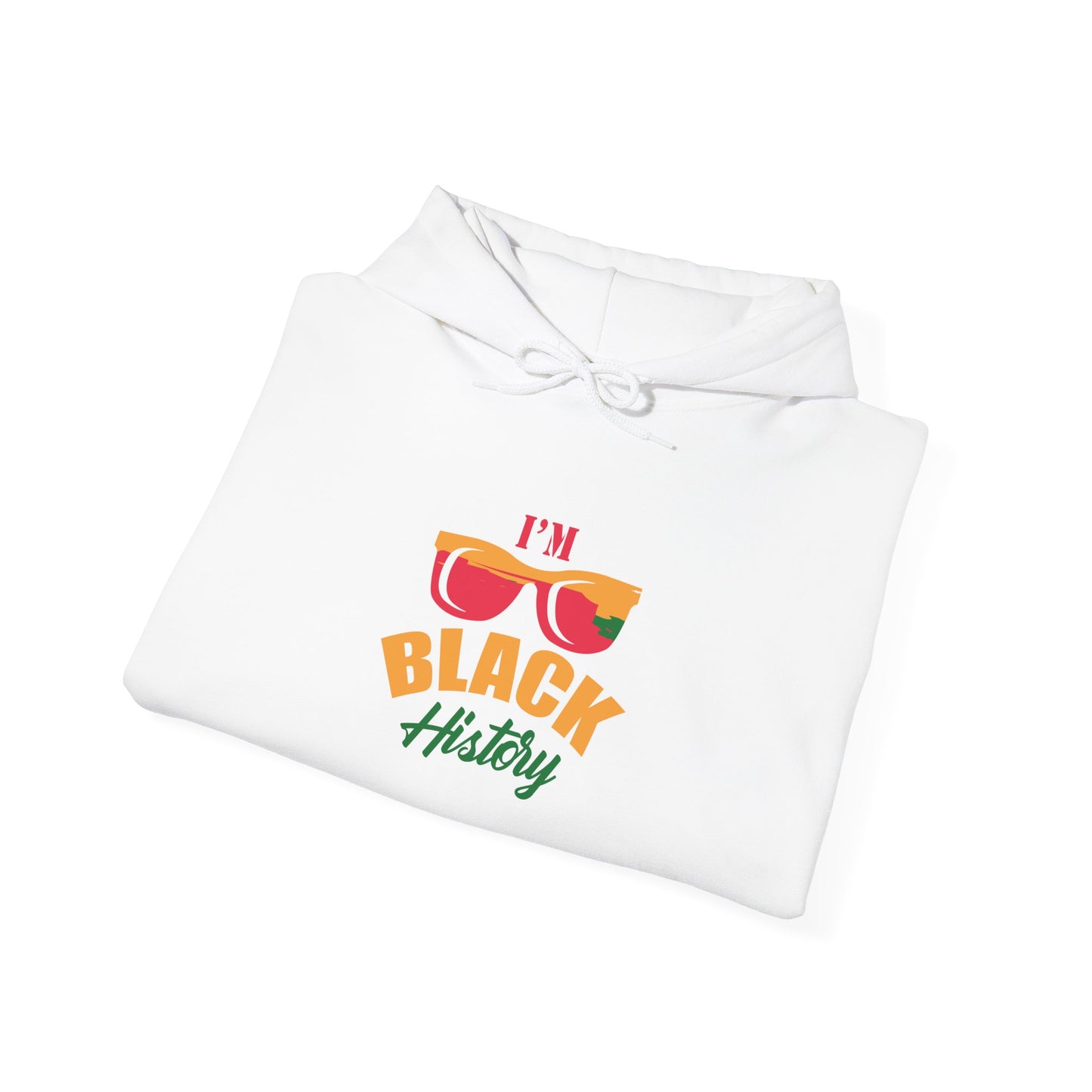 I'm Black History Unisex Heavy Blend™ Hooded Sweatshirt