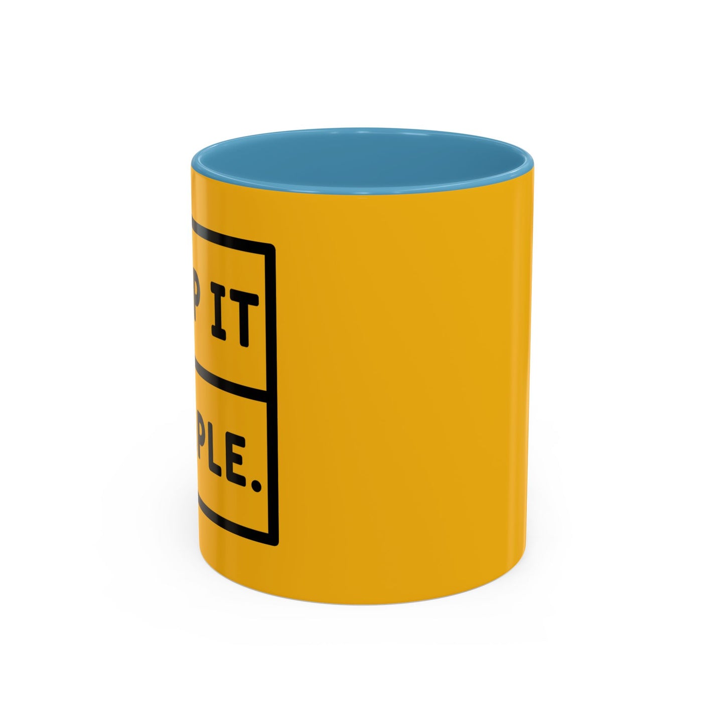 Keep It Simple Accent Coffee Mug (11, 15oz)