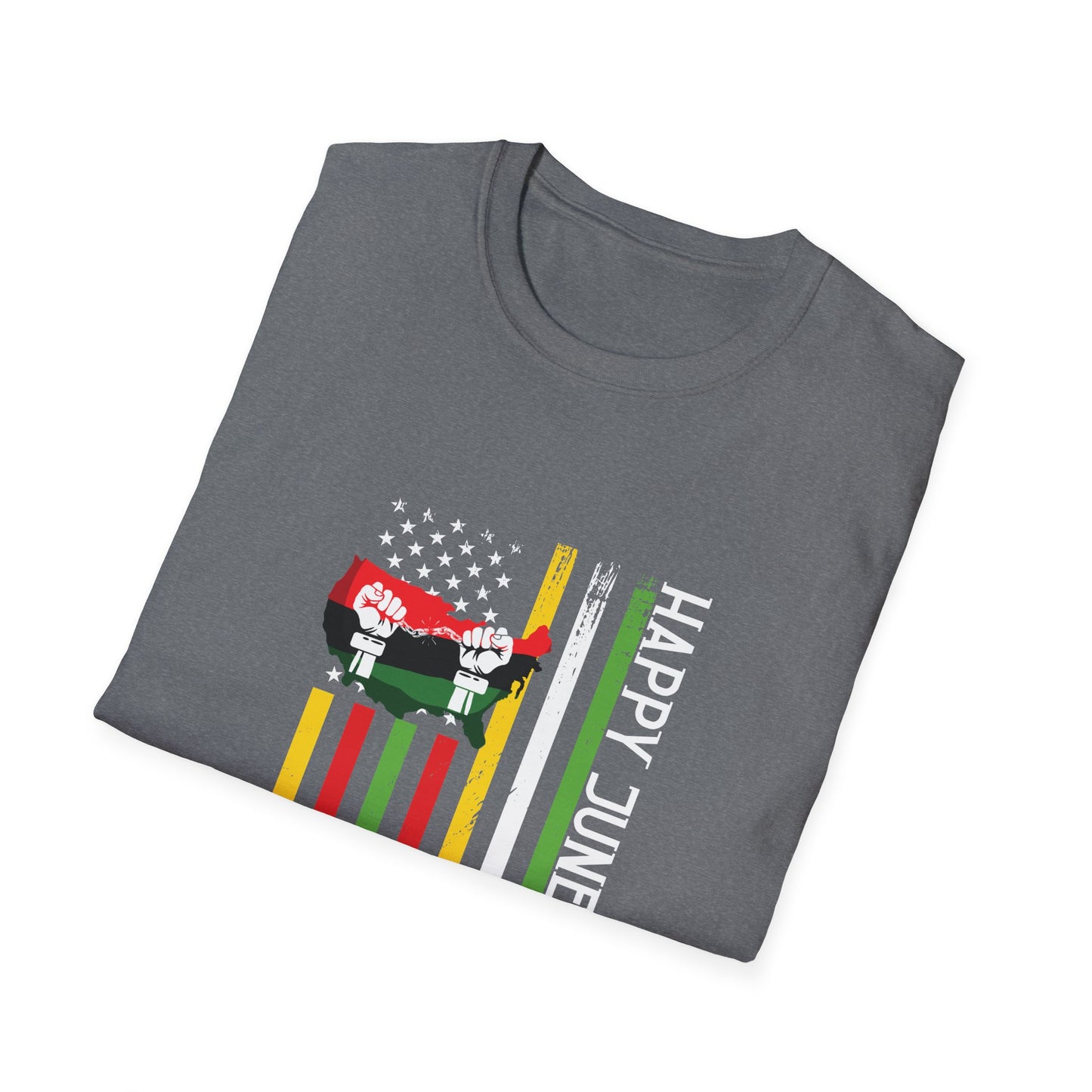 Happy Juneteenth  Unisex Softstyle T-Shirt