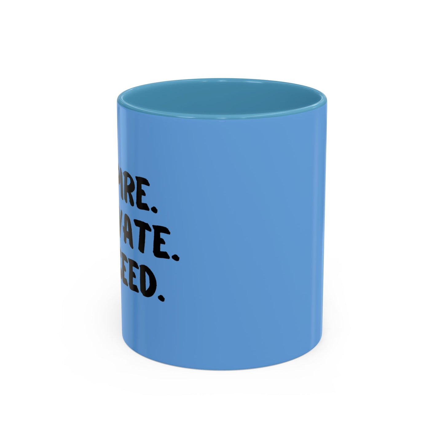 Inspire Motivate Succeed Accent Coffee Mug (11, 15oz)