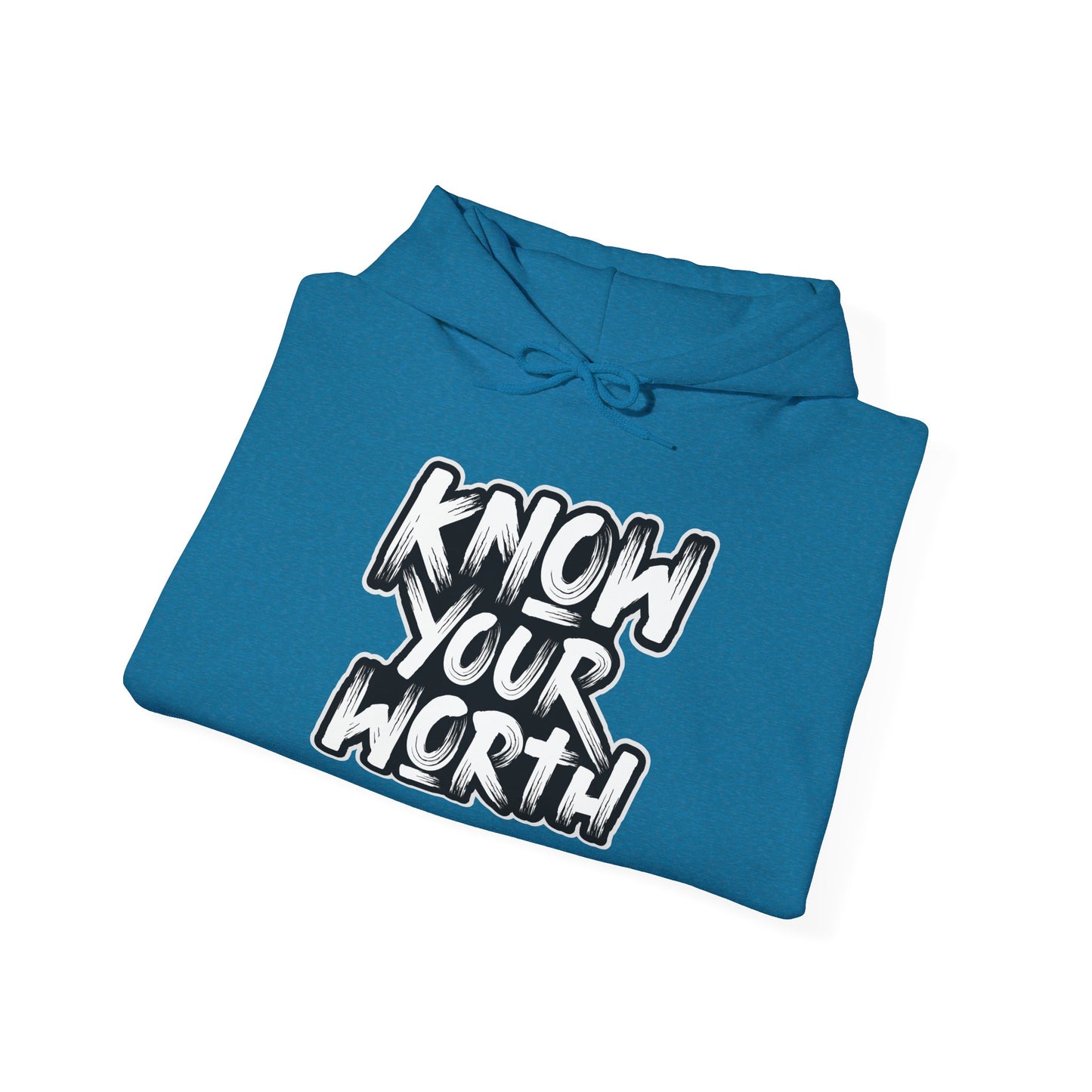 Know Your Worth Unisex Heavy Blend™ Hooded Sweatshirt