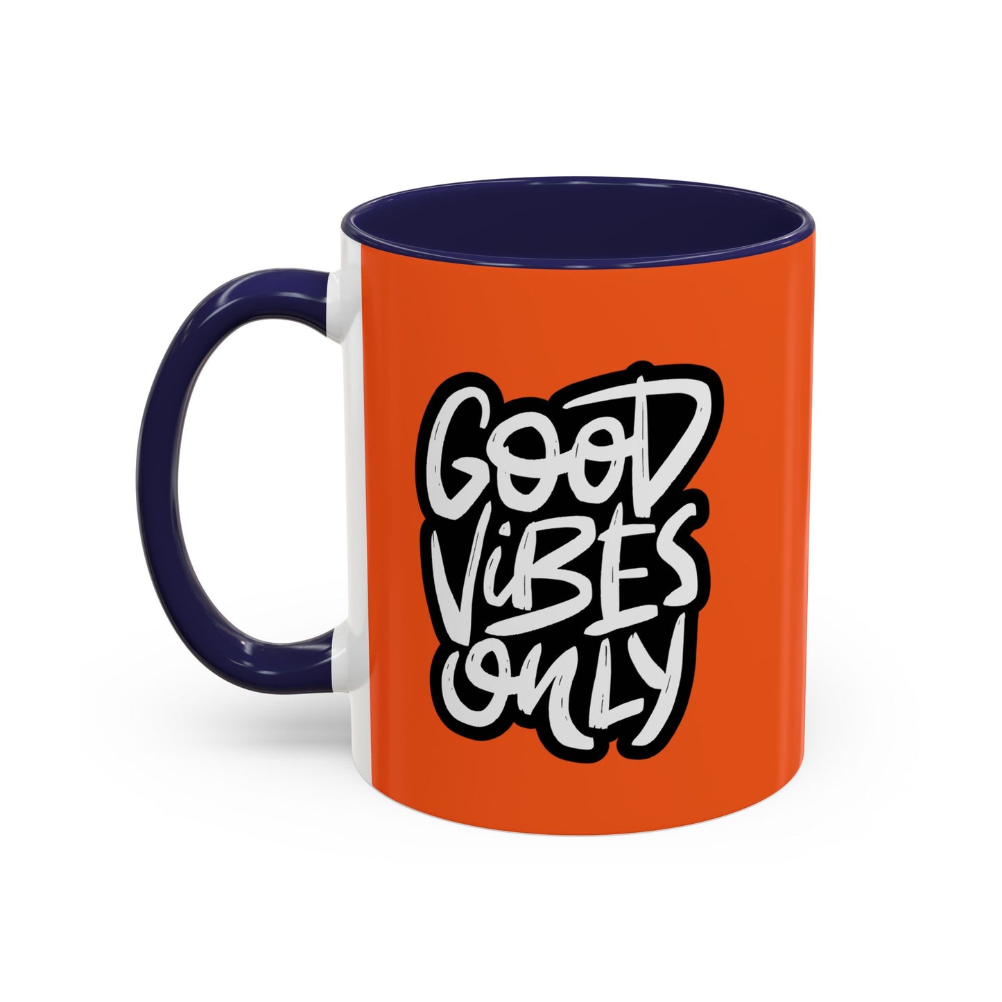 Good Vibes Only Accent Coffee Mug (11, 15oz)