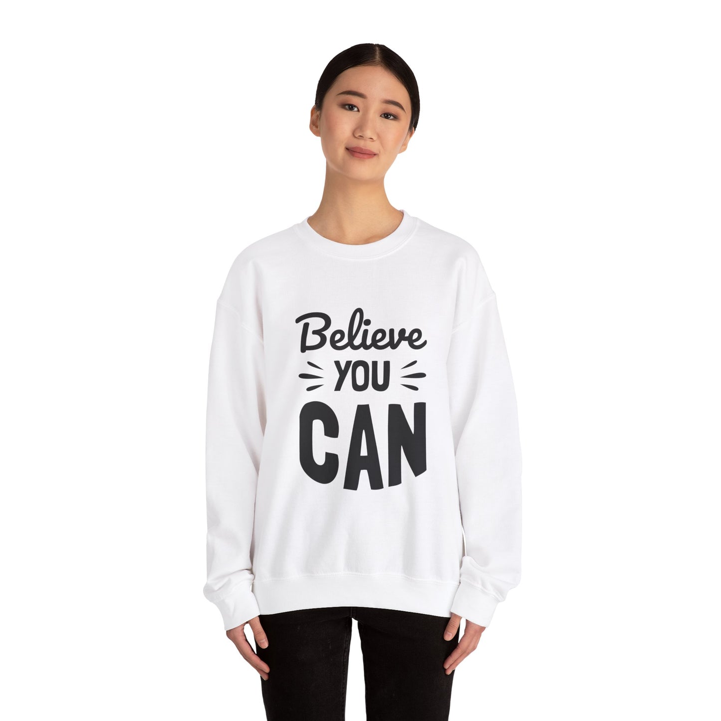 Believe You Can Unisex Heavy Blend™ Crewneck Sweatshirt