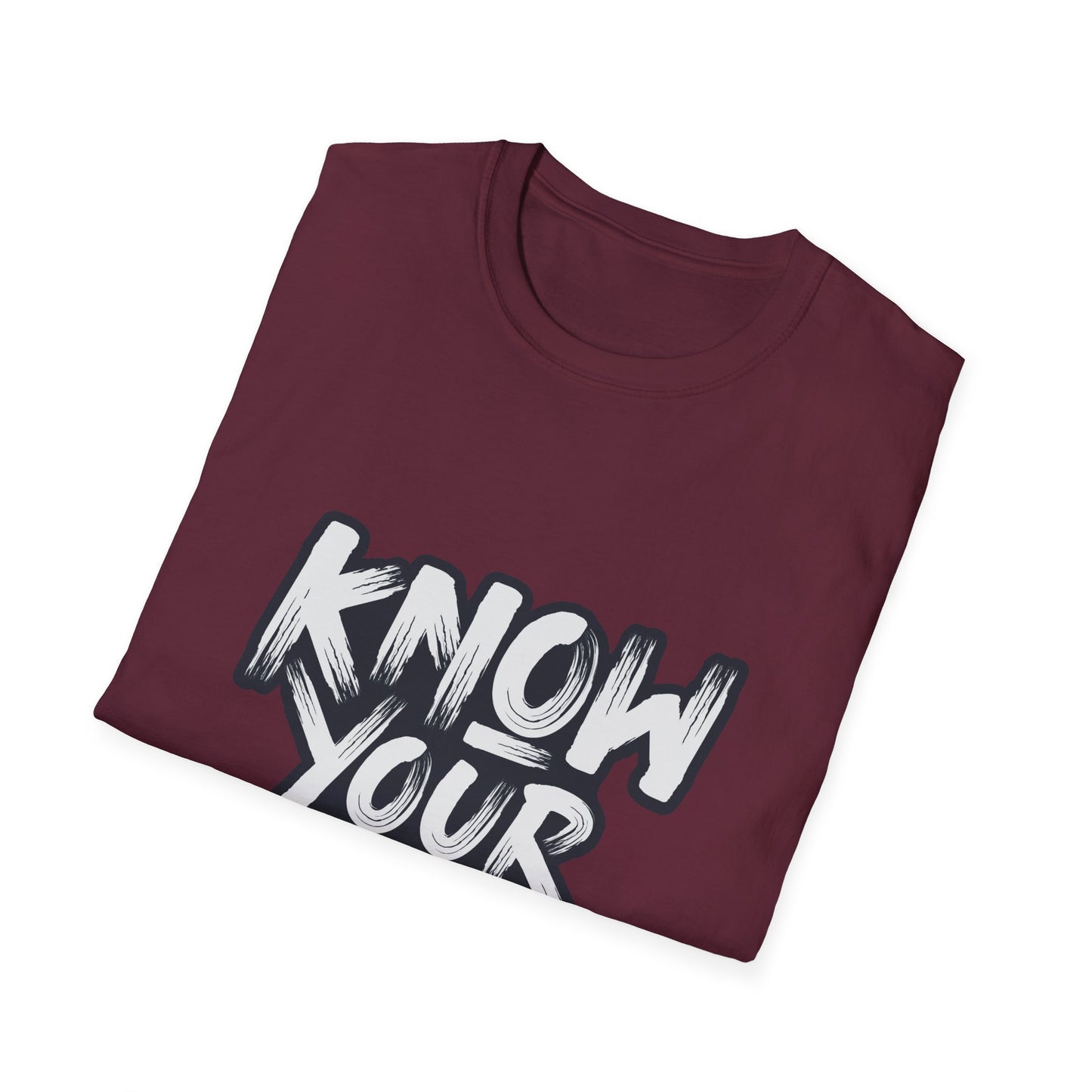 Know Your Worth Unisex Softstyle T-Shirt