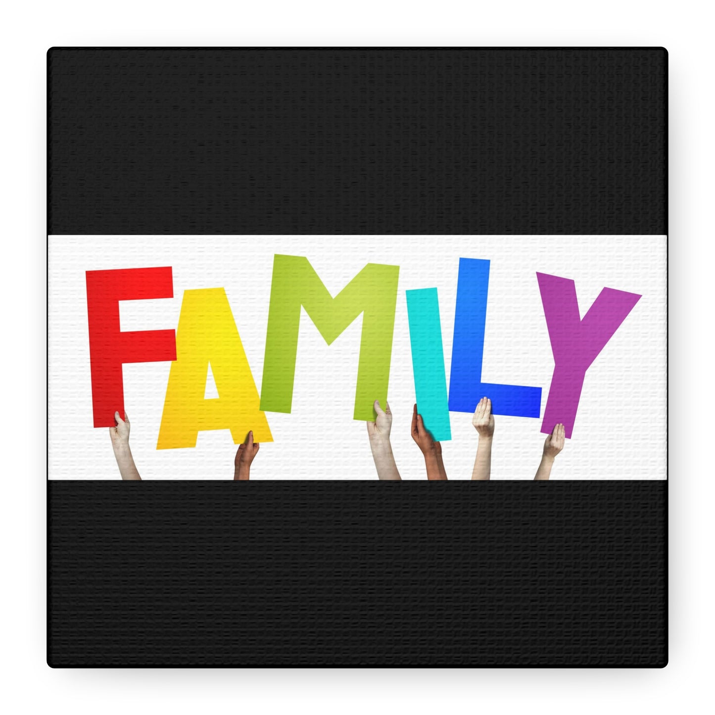 Family Matte Canvas, Stretched, 1.25"