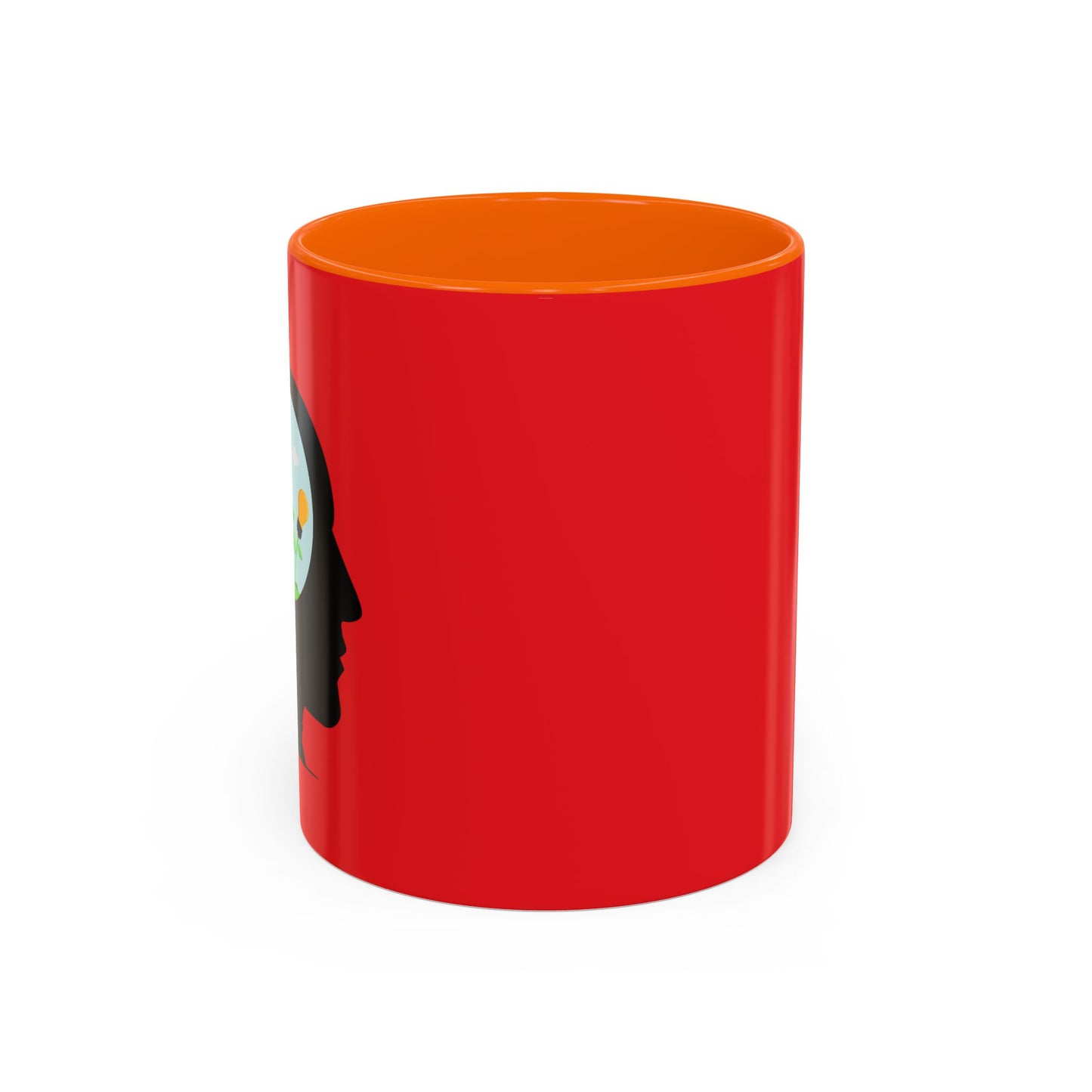 Mindset And Positive Thoughts Accent Coffee Mug (11, 15oz)